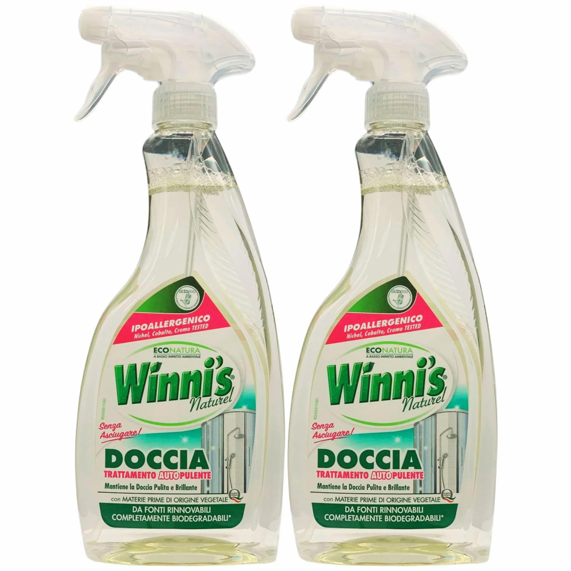 Detergente Spray Doccia Trattamento Autopulente 500ml Ipoallergenico