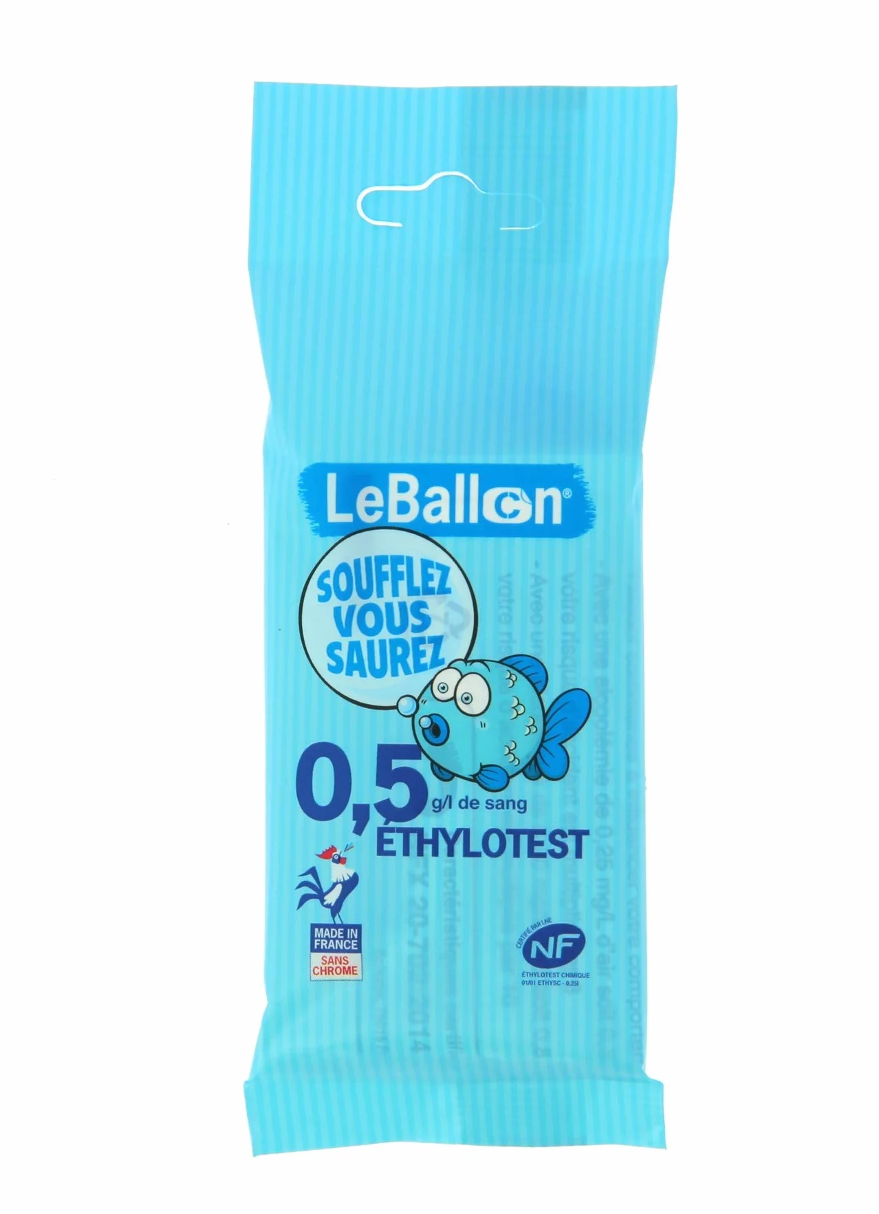 Le Ballon - Bustina da 1 etilometro 0,5 g/l NF