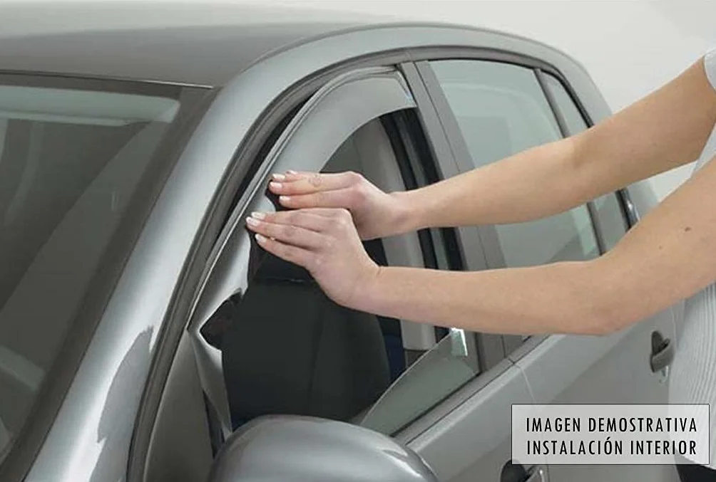 Deflettori compatibili con Dacia Jogger 2021 in avanti - Set 2 derivabrisas anteriori finestrino auto aria