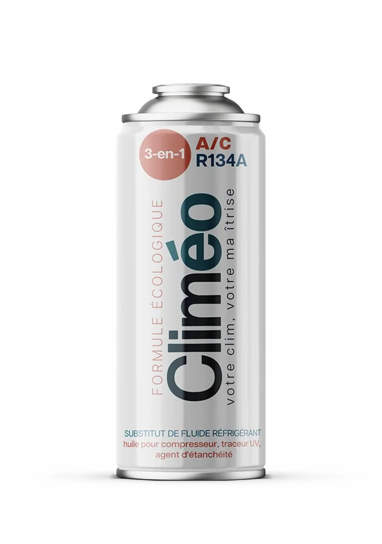 Sostituto refrigerante ecologico 3 in 1, 400 ml, con sigillante R134a/R12, servizio indipendente di aria condizionata