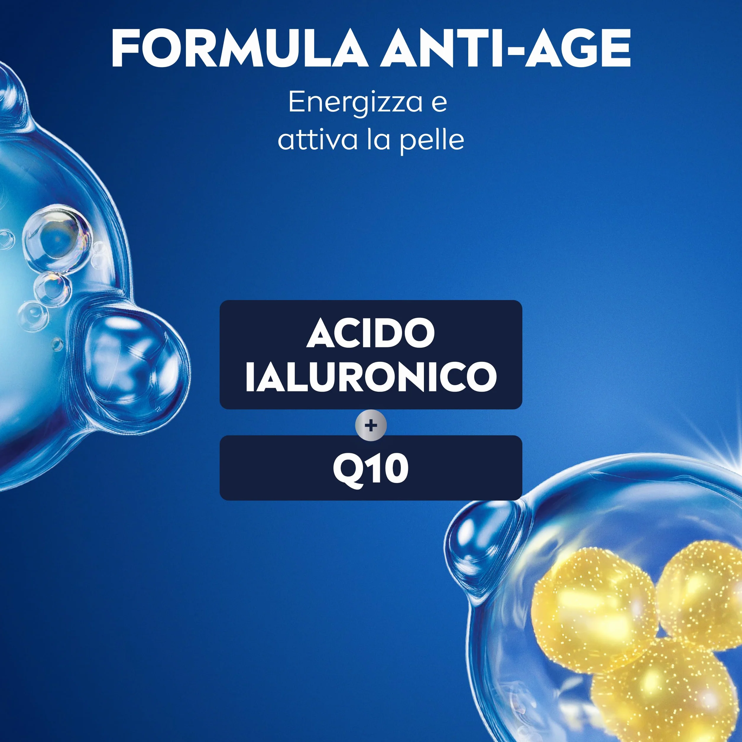 NIVEA MEN Anti-Age Hyaluron Balsamo Dopobarba Uomo 100 ml Aftershave con Acido Ialuronico e Q10