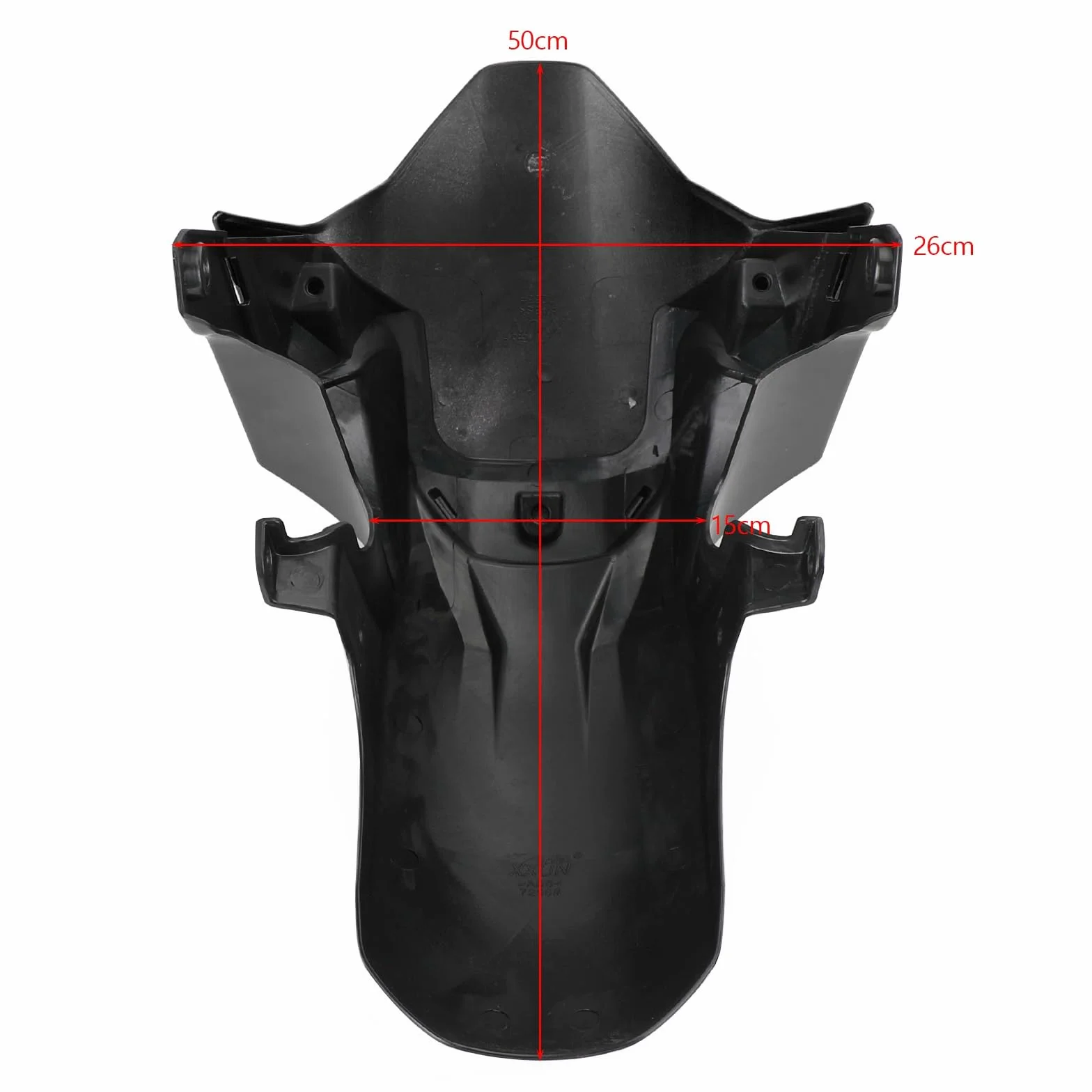 Topteng Front Fender Mudguard Fairing Adatto per Honda XADV750 X-ADV 750 2017-2023 Carbon