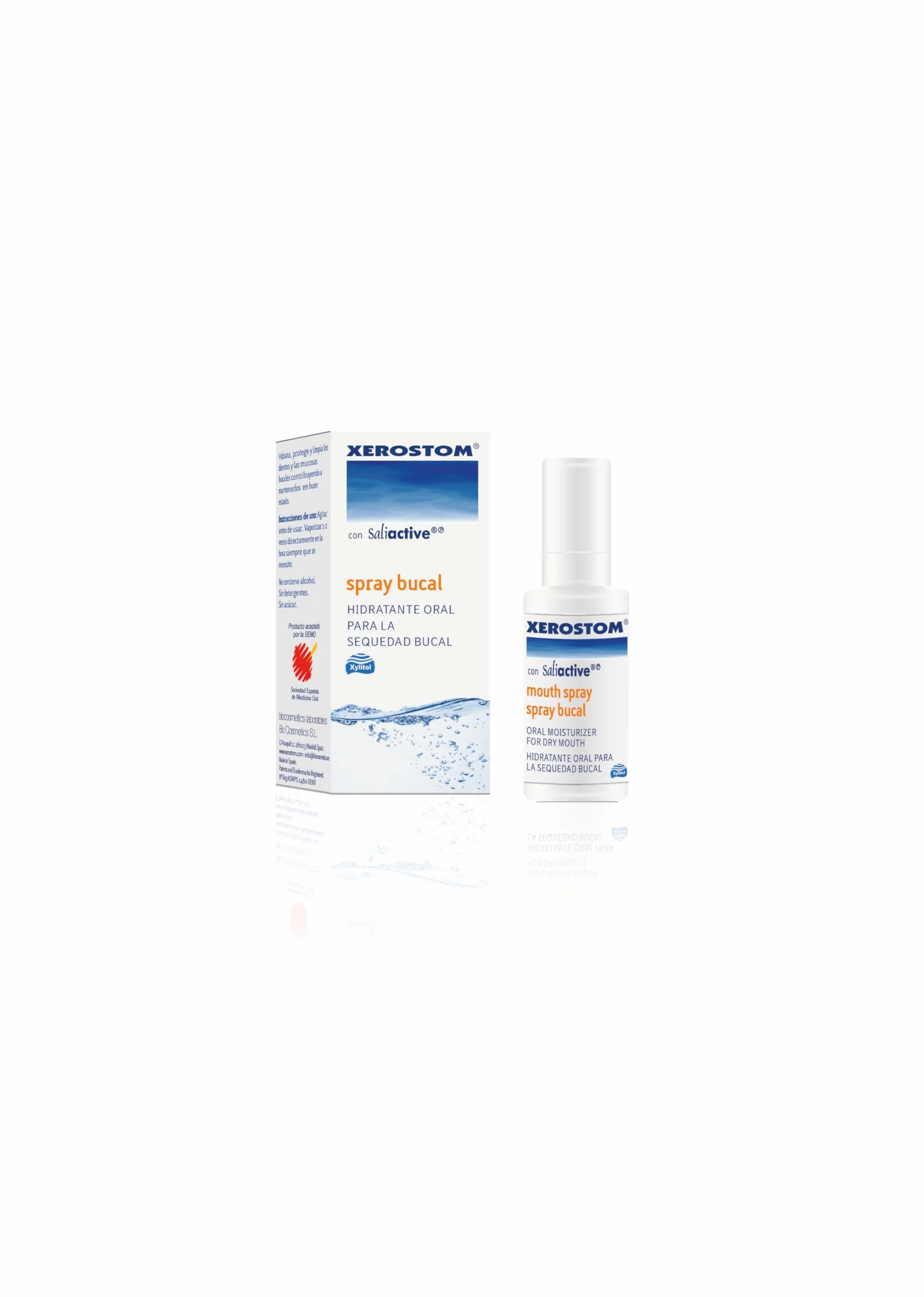 Xerostom With Saliactive Mouth Spray 6.25ml for Dry Mouth or Xerostomia