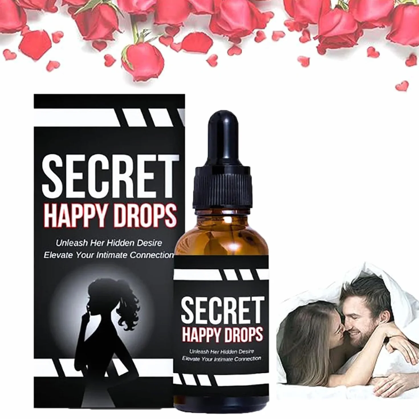 PleasurePeak Secret Happy Drops gocce orali per donne rilassamento circolazione sanguigna energia