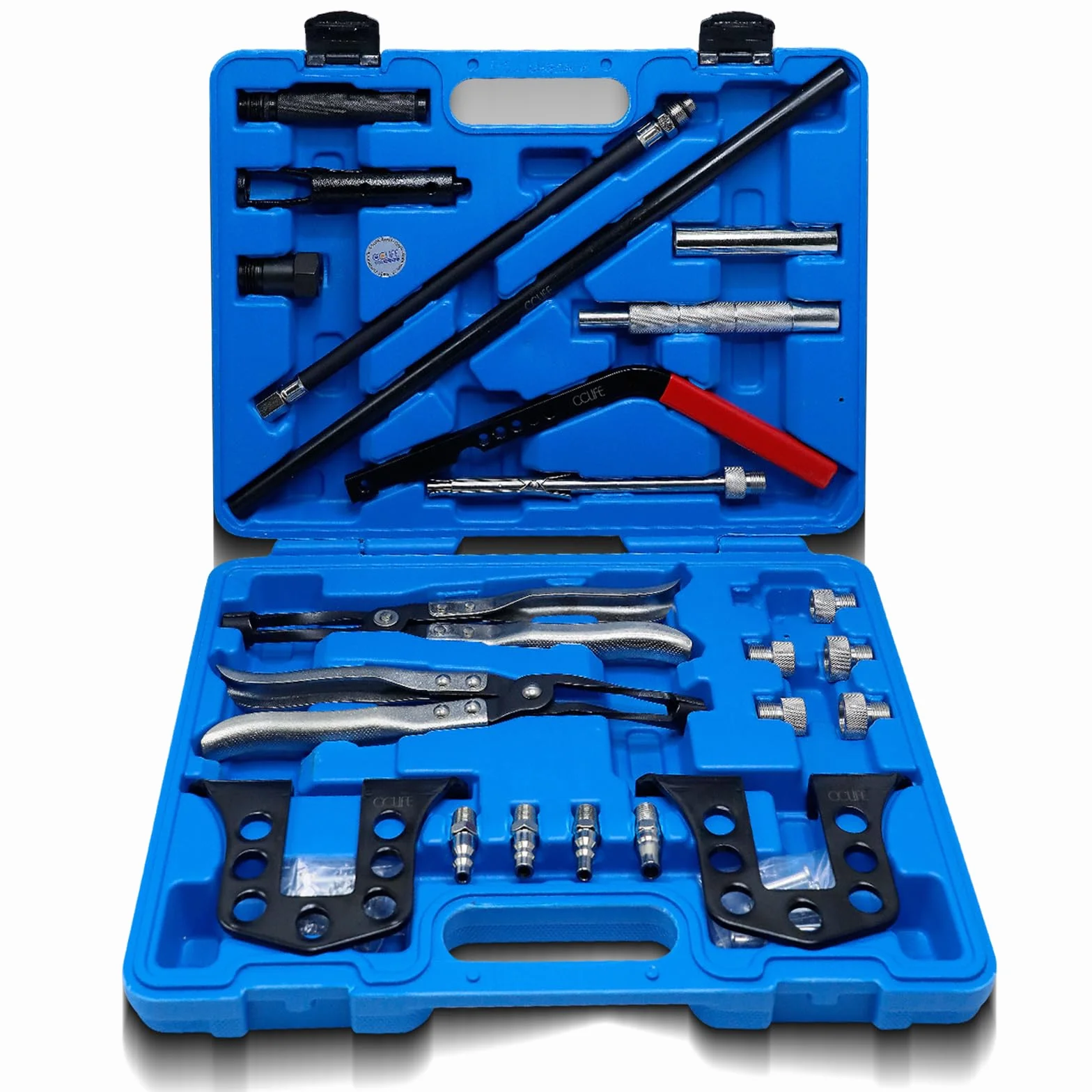 CCLIFE Set di Compressore per Molle Delle Valvole Rimozione OHC OHV CHV