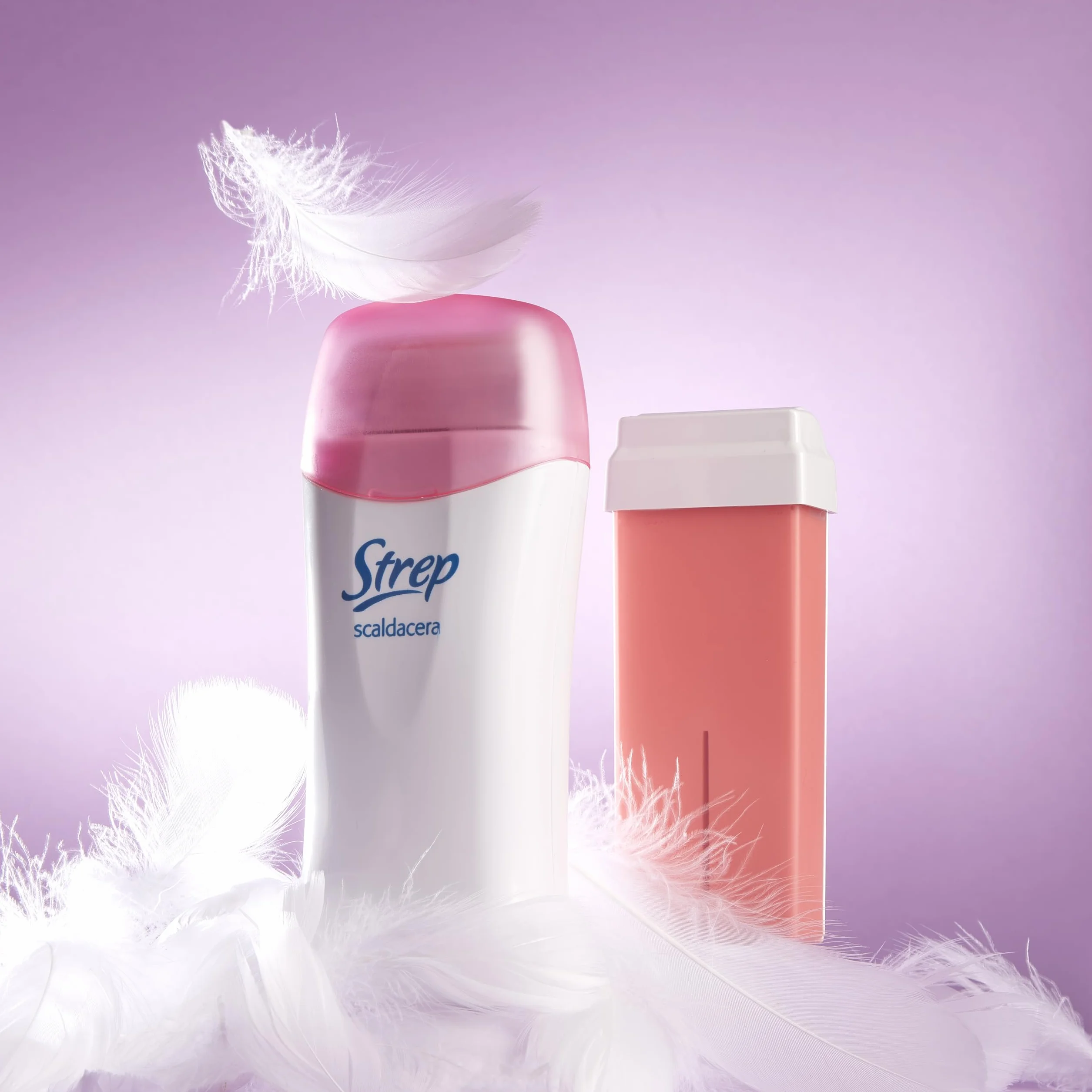 Strep Scaldacera Elettrico Kit Epilazione Professionale con Ricarica Cera e 15 Striscette