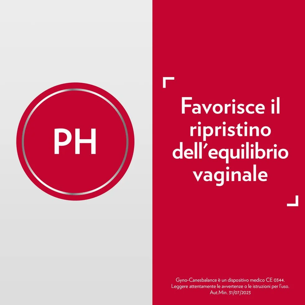 Gyno-Canesbalance Gel Vaginale Contro Vaginosi Batterica 7 Flaconcini 5ml