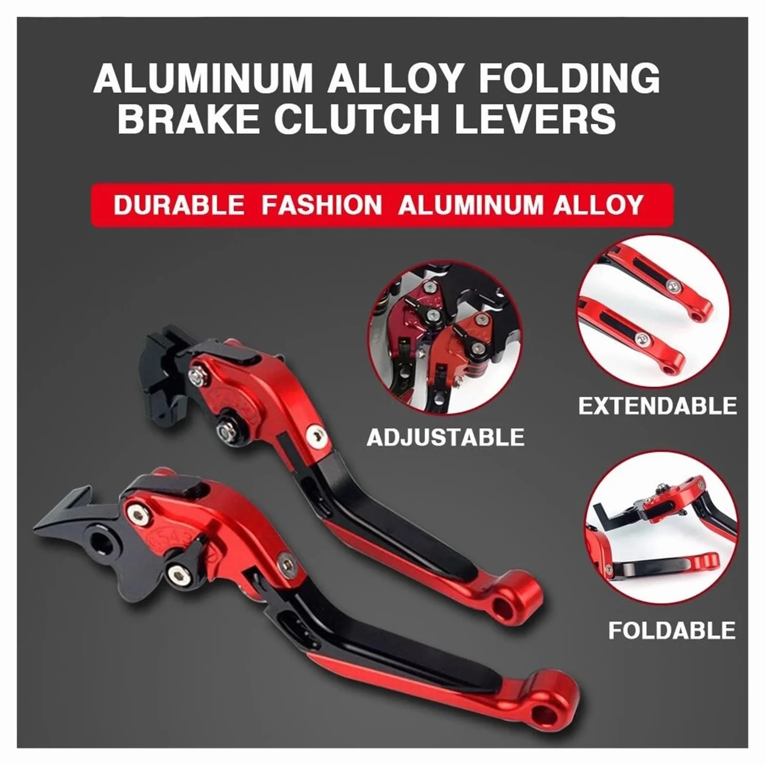 Leva frizione e freno in alluminio per Kawasaki Z800 Z800E 2013-2017 7/8'' 22mm Manubrio