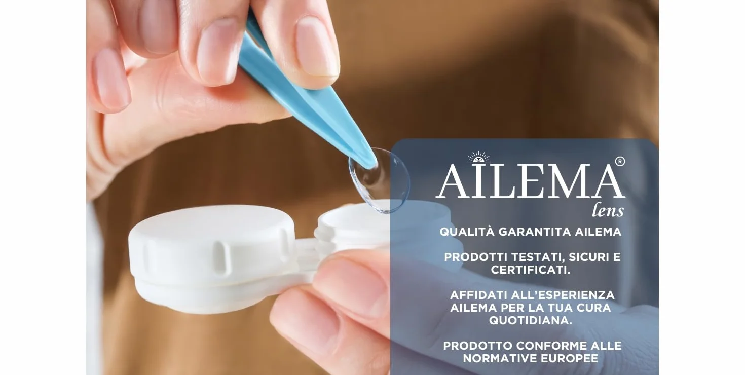 AILEMA Contenitore Lenti a Contatto 4 Custodie Compatto Igienico Antiscivolo per Viaggio