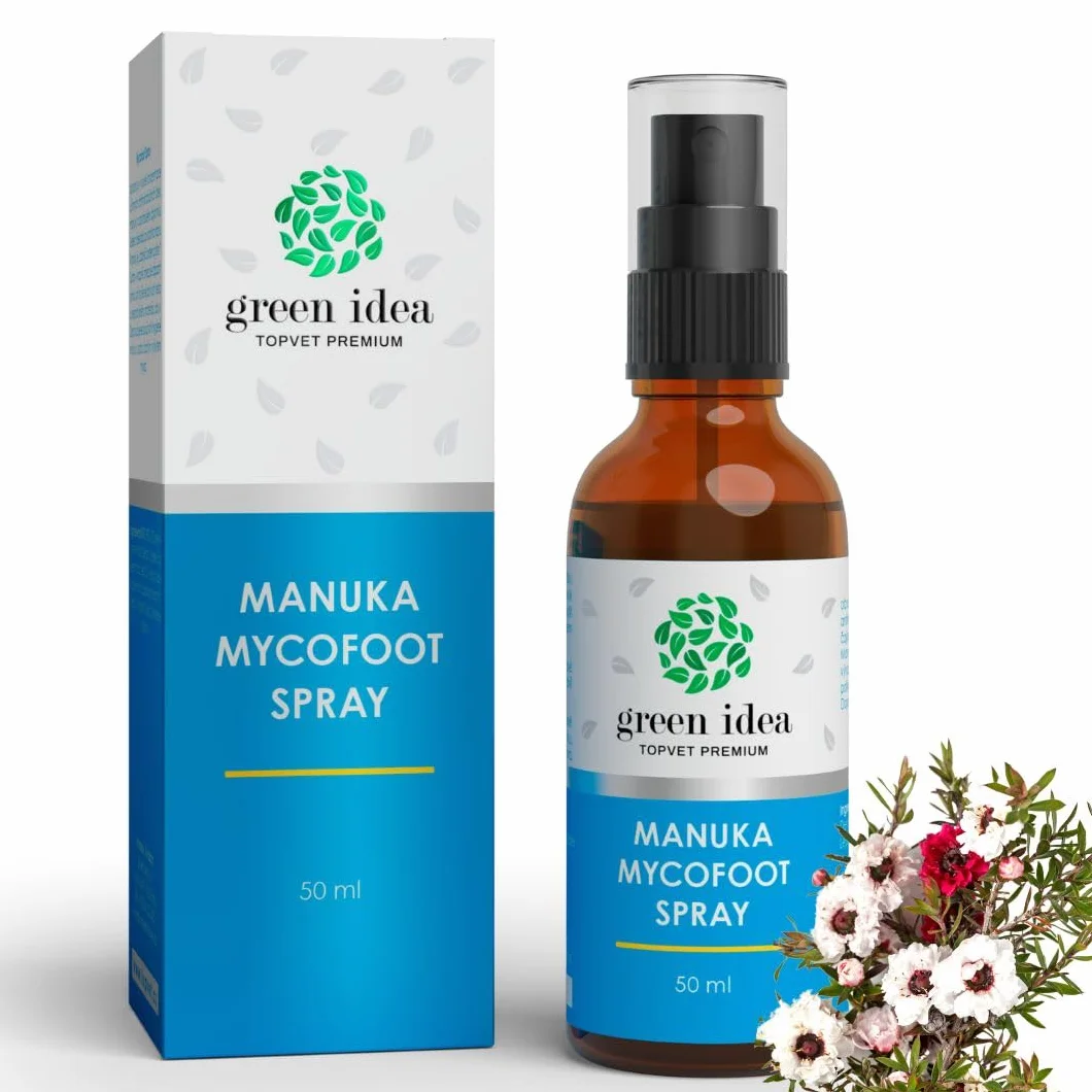 Green Idea Mycofoot Spray Piedi Antiodore Antibatterico - Tea Tree Manuka Propoli 50 ml