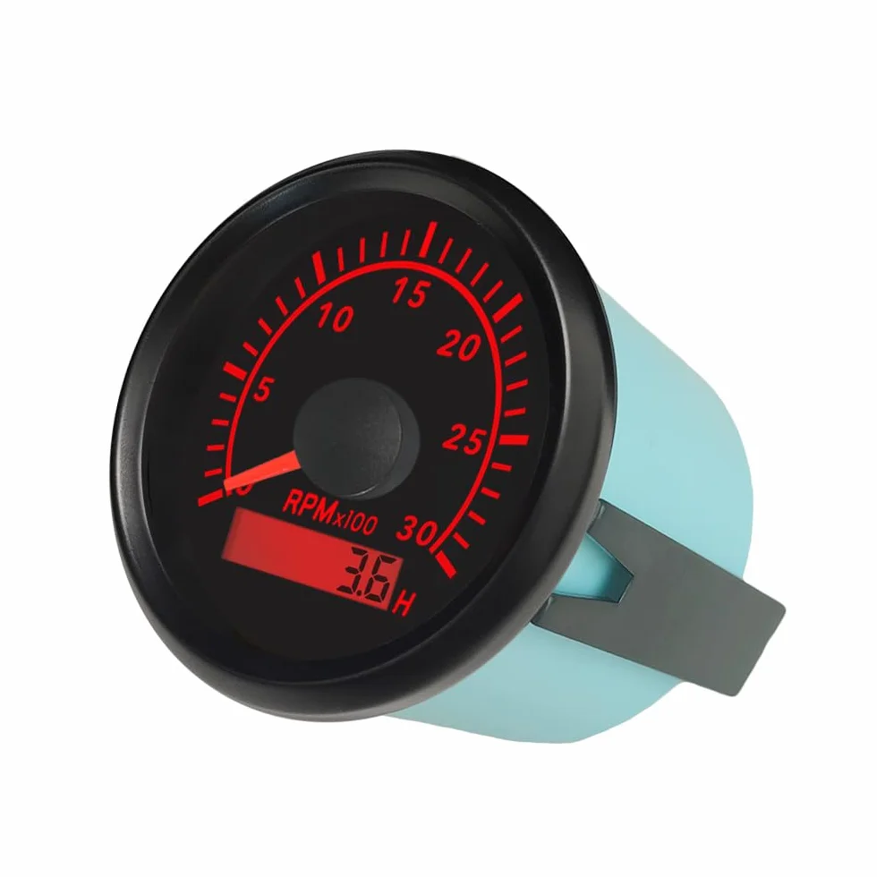 ELING Contagiri 52mm 3000 giri/min Calibro 12V 24V per escavatore trattori