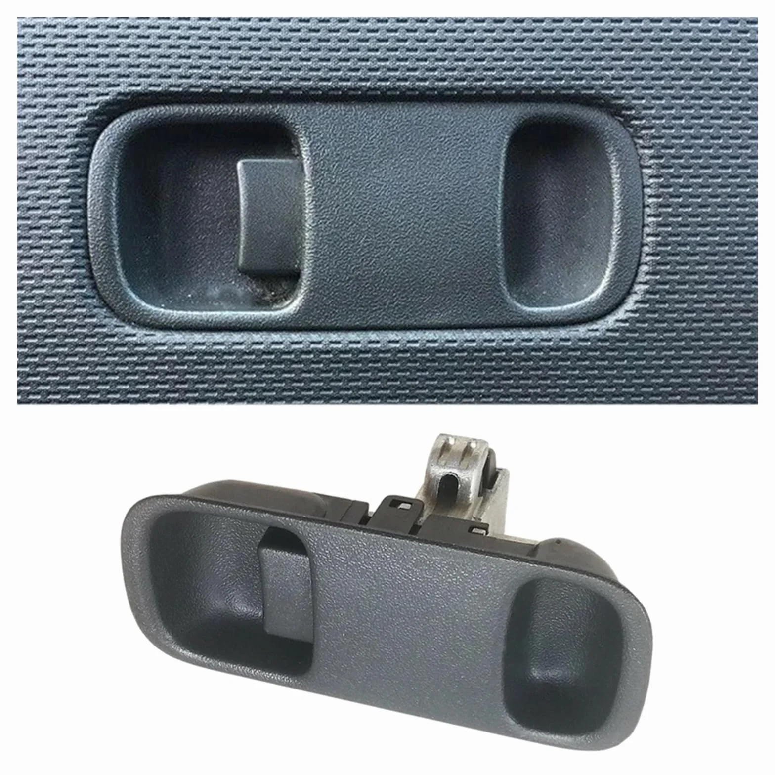 NEGRO Auto Superiore Vano Portaoggetti Blocco Cassetta Degli Attrezzi Blocco Latch, Misura for Mitsubishi, Montero Pajero MK3 V73 V75 V77 2000-2006 MR402499 serratura del vano portaoggetti