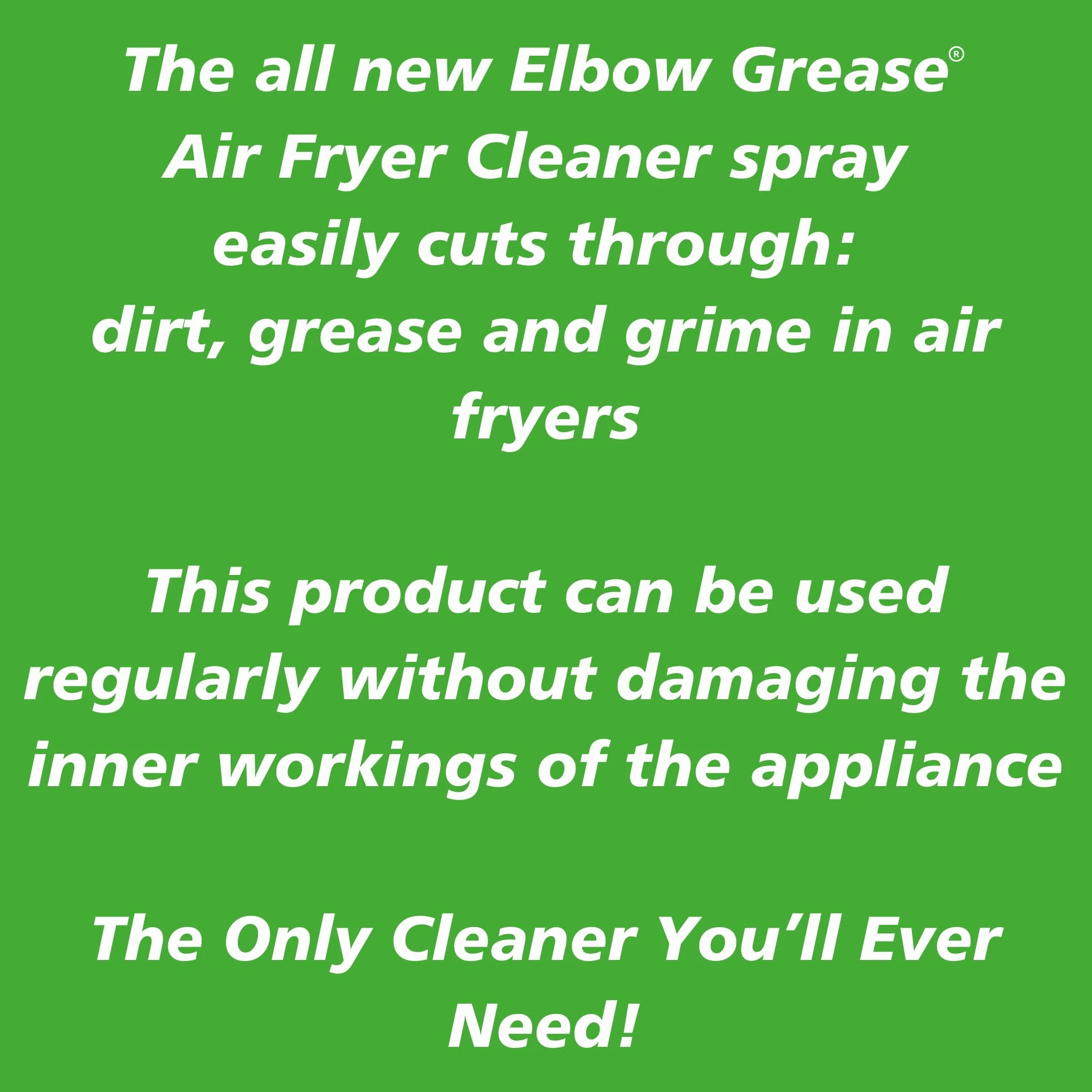 Elbow Grease Detergente per friggitrice ad aria al limone 500 ml