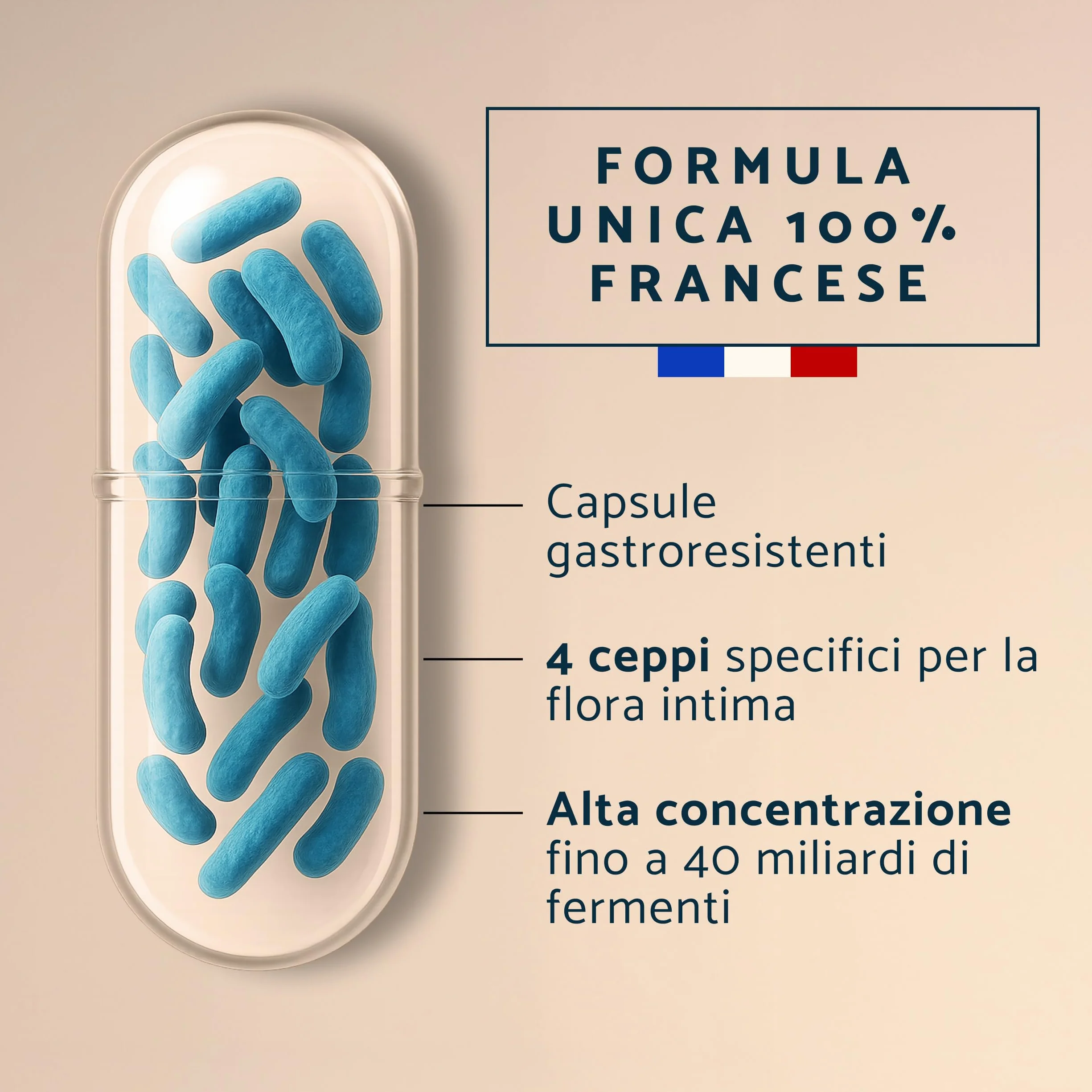Probio+ Intima Probiotici Donna Flora Intima 40 Miliardi UFC 4 Ceppi Lactobacillus 60 Capsule Gastroresistenti