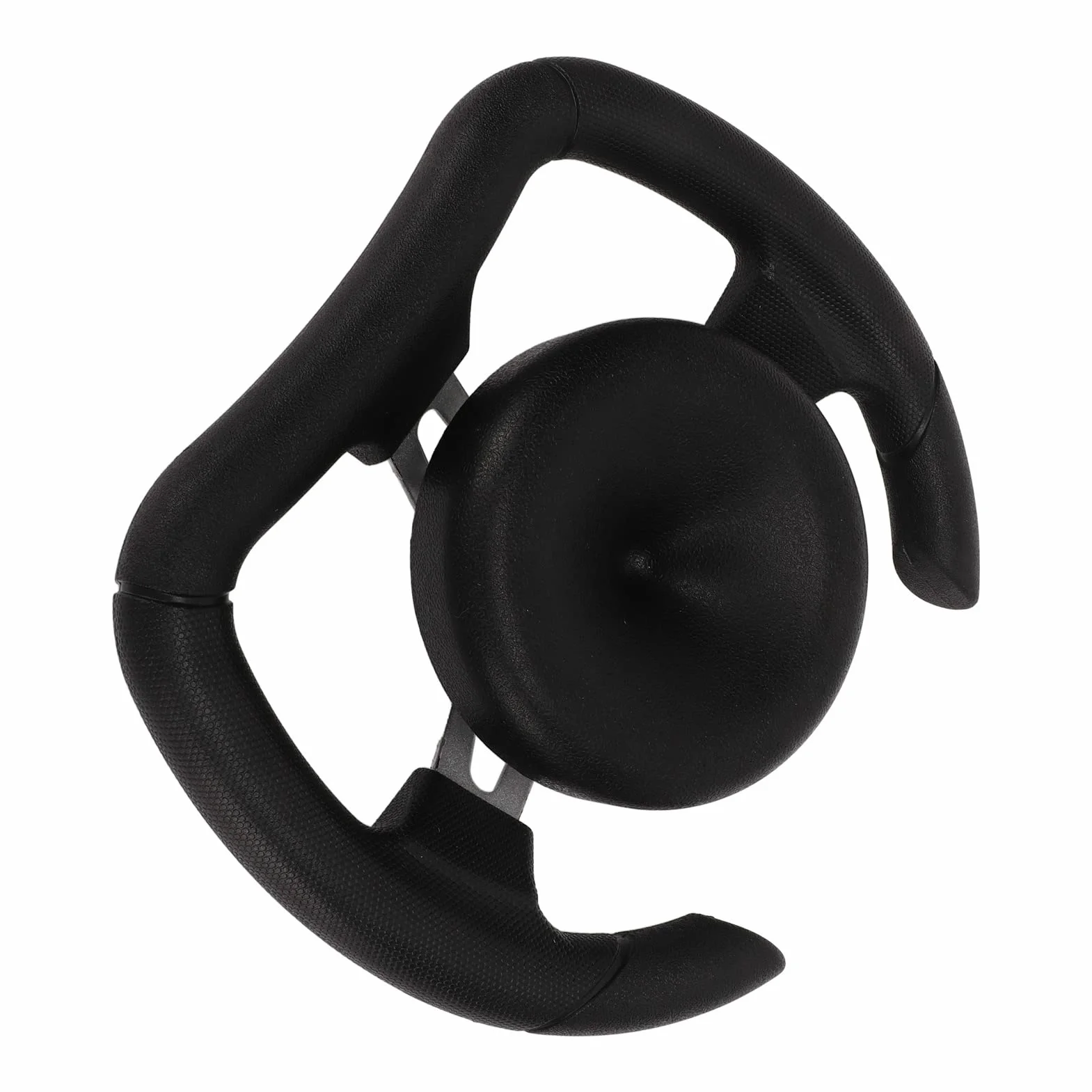 Volante da Corsa 277 mm Nero Ergonomico per Kart e Veicoli a 4 Ruote