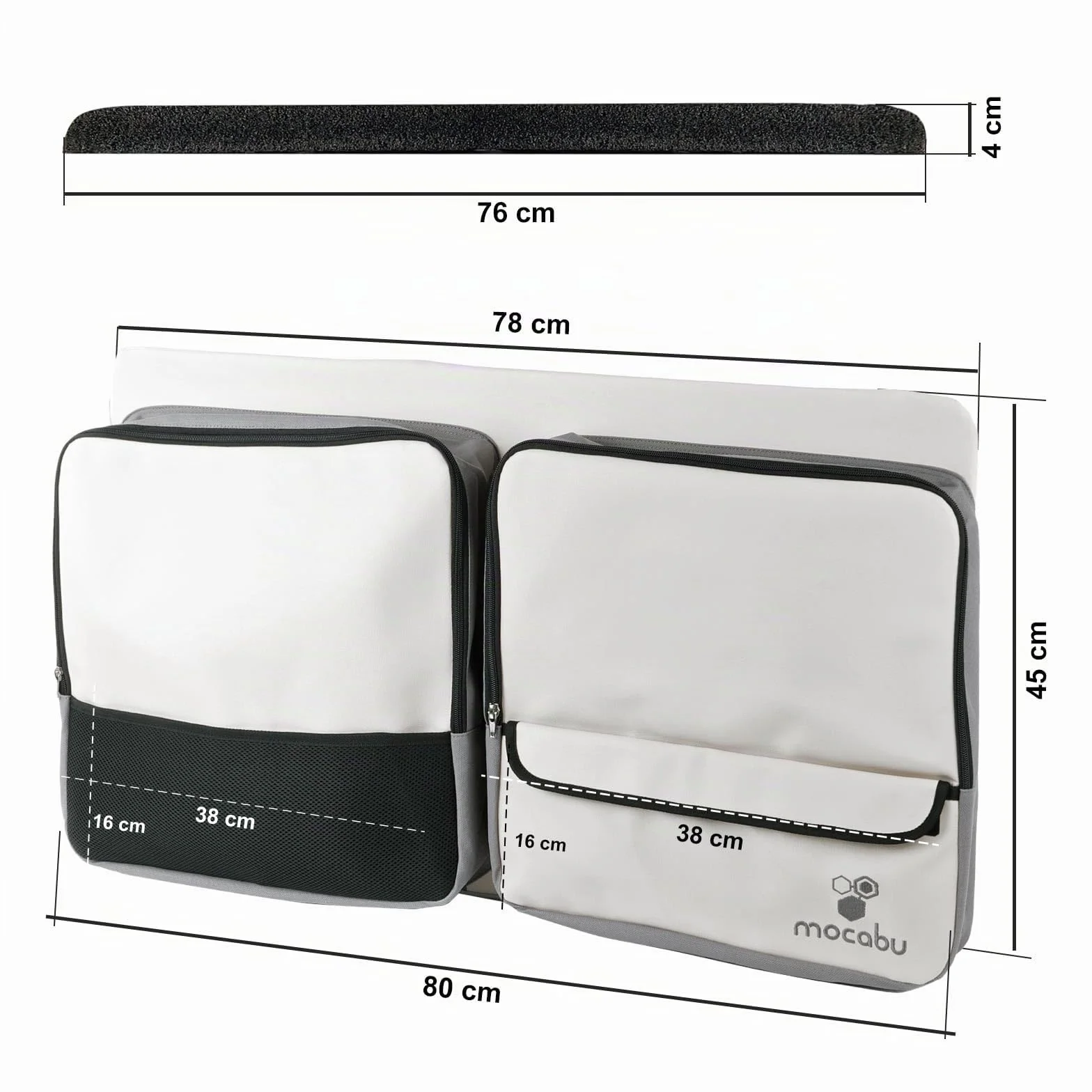 Borsa per utensili da finestrino, compatibile con Volkwsagen T5 e T6 KR, lato destro