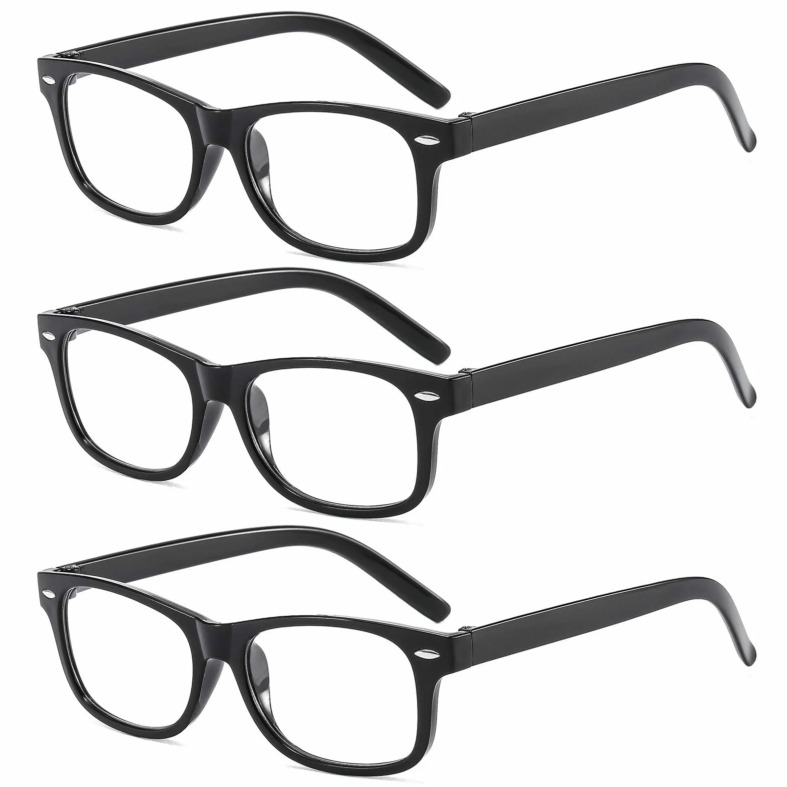 Occhiali da Lettura Uomo Leggero Flessibili Presbiopia 9809