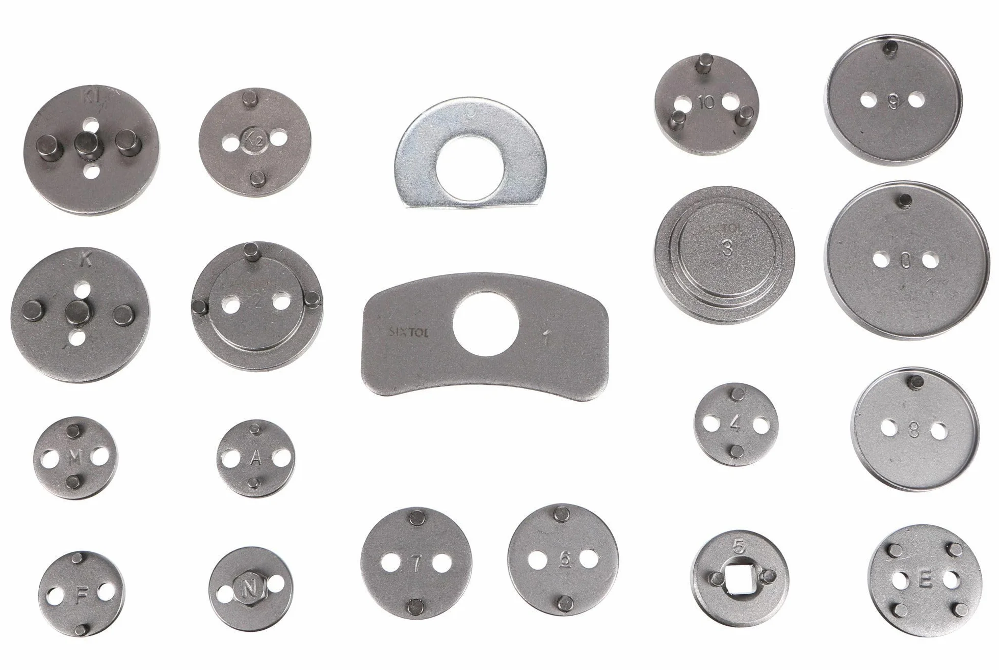 Set di Freni Meccanici Nero 22 Pezzi - Strumento per Freni a Disco con Rotazione Inversa e Compressione