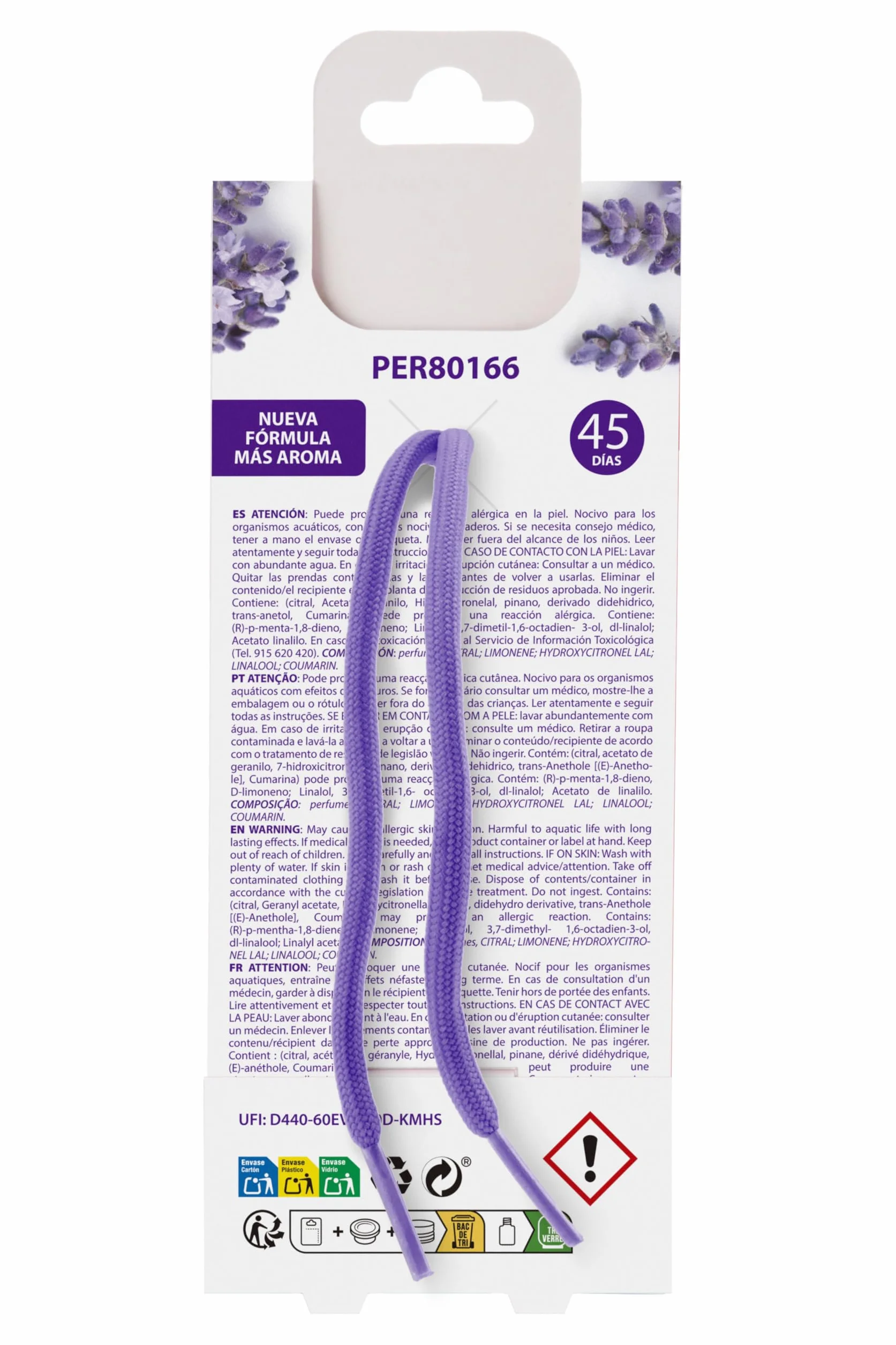 PARADISE SCENTS PER80166 Deodoranti per Auto Viola