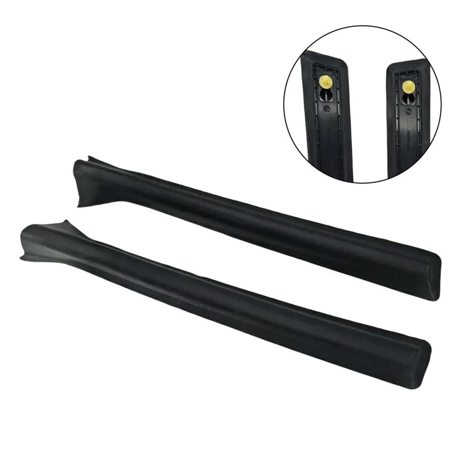 Guarnizione Per Montante B Della Portiera Dell'auto Per VAUXHALL Per ASTRA H 2004-2010 Rifinitura della modanatura(1Pair)