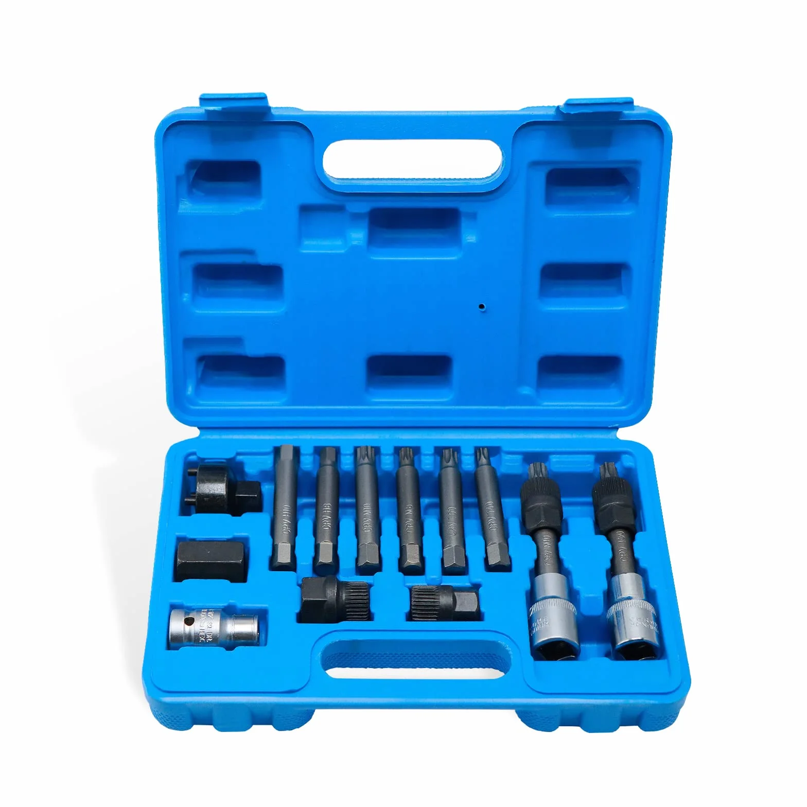 CCLIFE 13 pezzi chiavi smontaggio puleggia alternatore motore auto svita avvita 12.5mm 1/2''