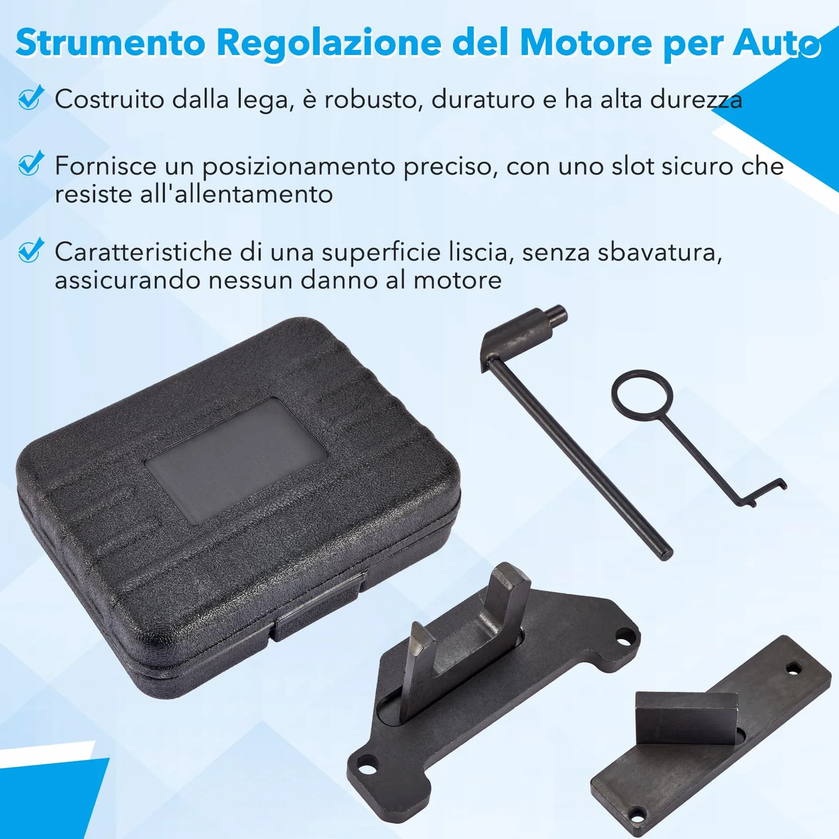 CarBole Kit Attrezzi Messa in Fase Motore 1.2 GDI PureTech Strumento Allineamento Camme Citroën Peugeot Opel OEM 0109-2B J-0109-2C J-0109-2D
