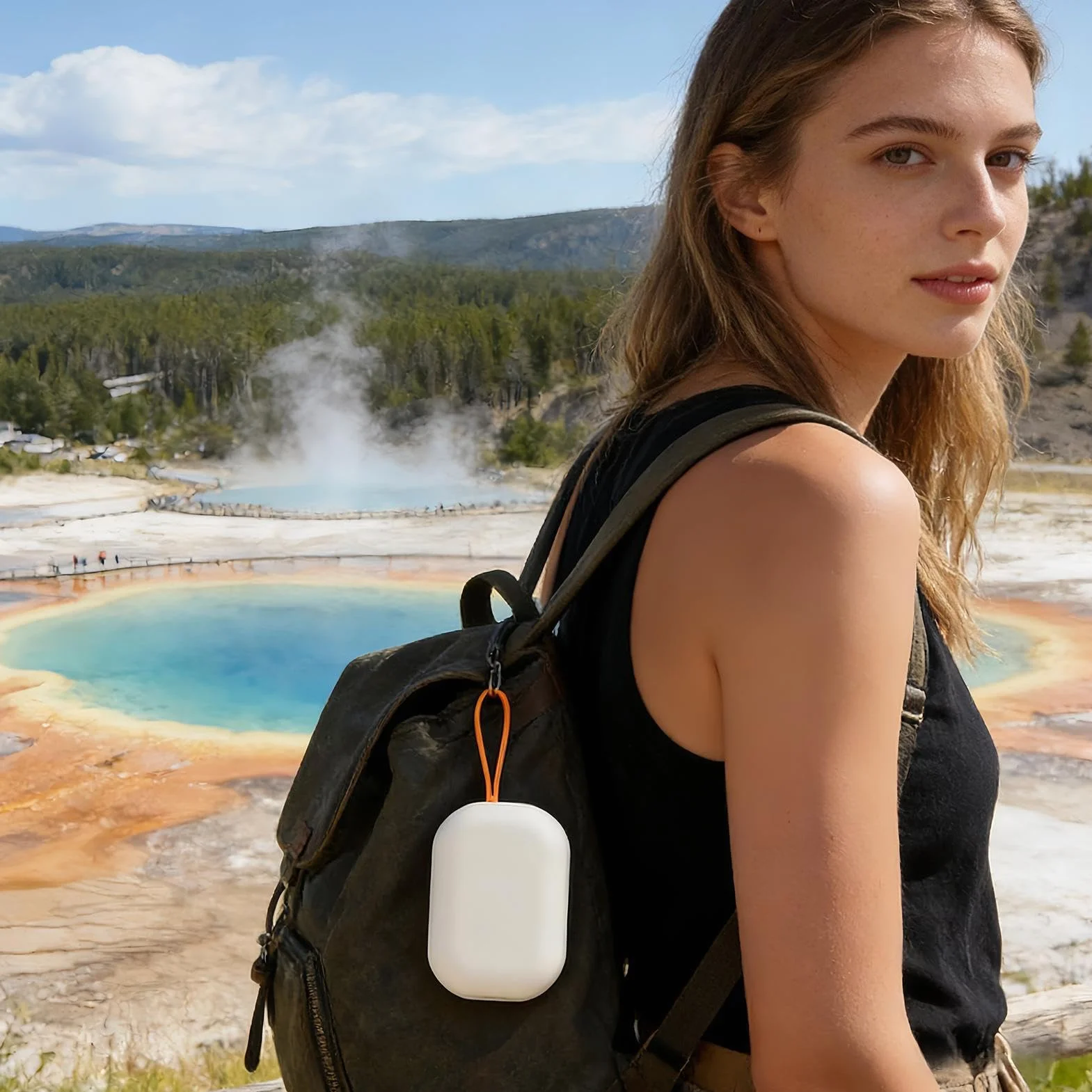 Pulitore portatile per lenti a contatto ad ultrasuoni, custodia da viaggio, kit per pulizia quotidiana