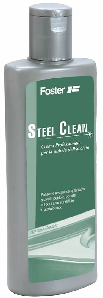 Crema pulizia acciaio professionale 250ml Foster