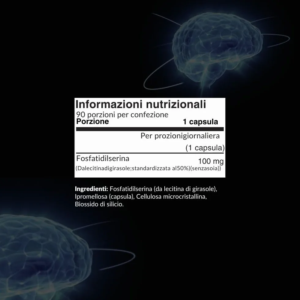 Intelligent Labs fosfatidilserina pura 100 mg 90 compresse vegetali