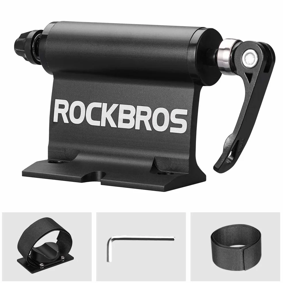 ROCKBROS Portabici per Auto SUV con Barre Portatutto, Supporto Bicicletta Sgancio Rapido