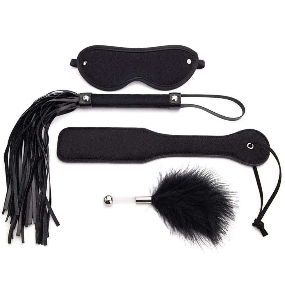 Puntelli Cosplay Hit Frusta Solletico Maschera per Gli Occhi