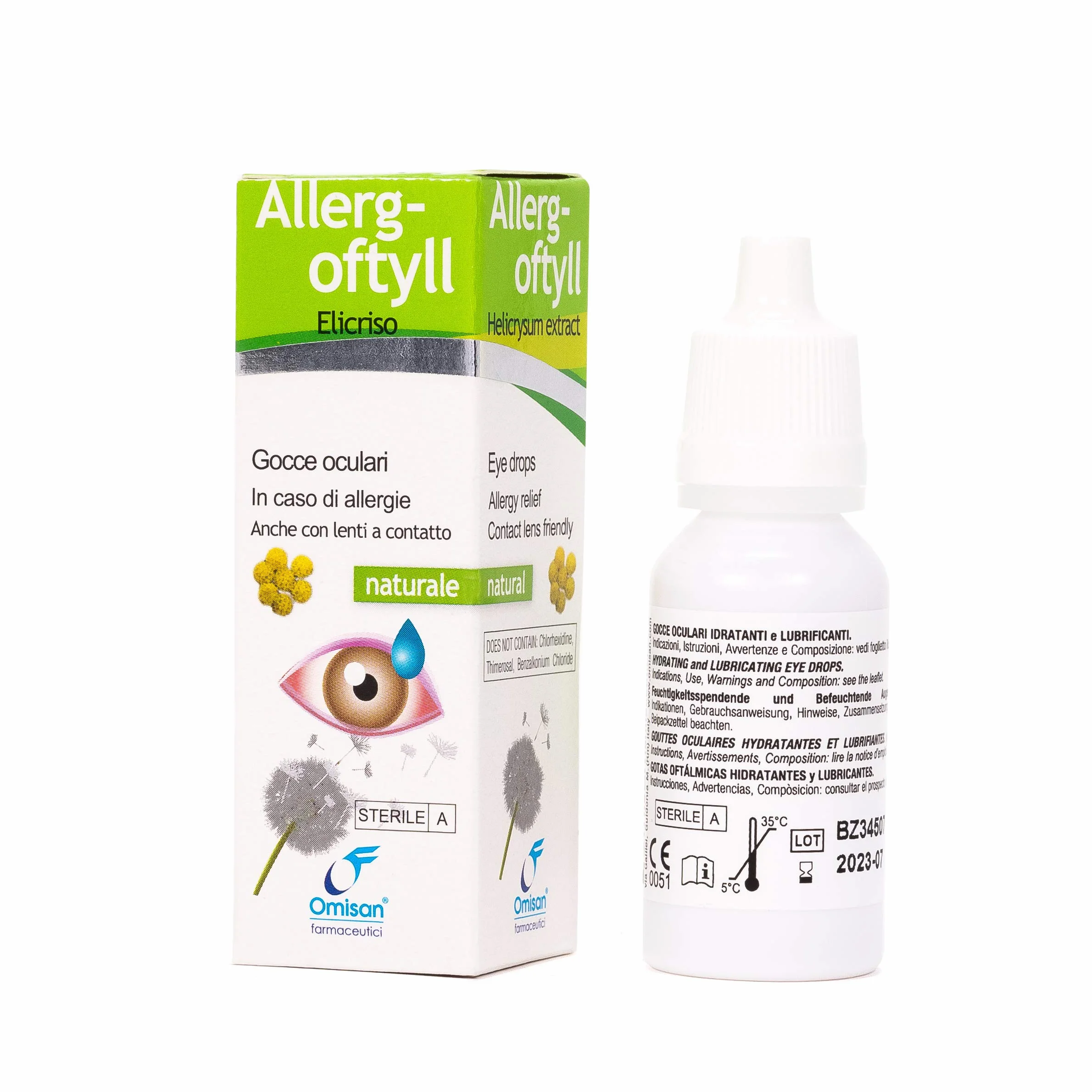 Allergoftyll Gocce oculari con Elicriso 15 ml
