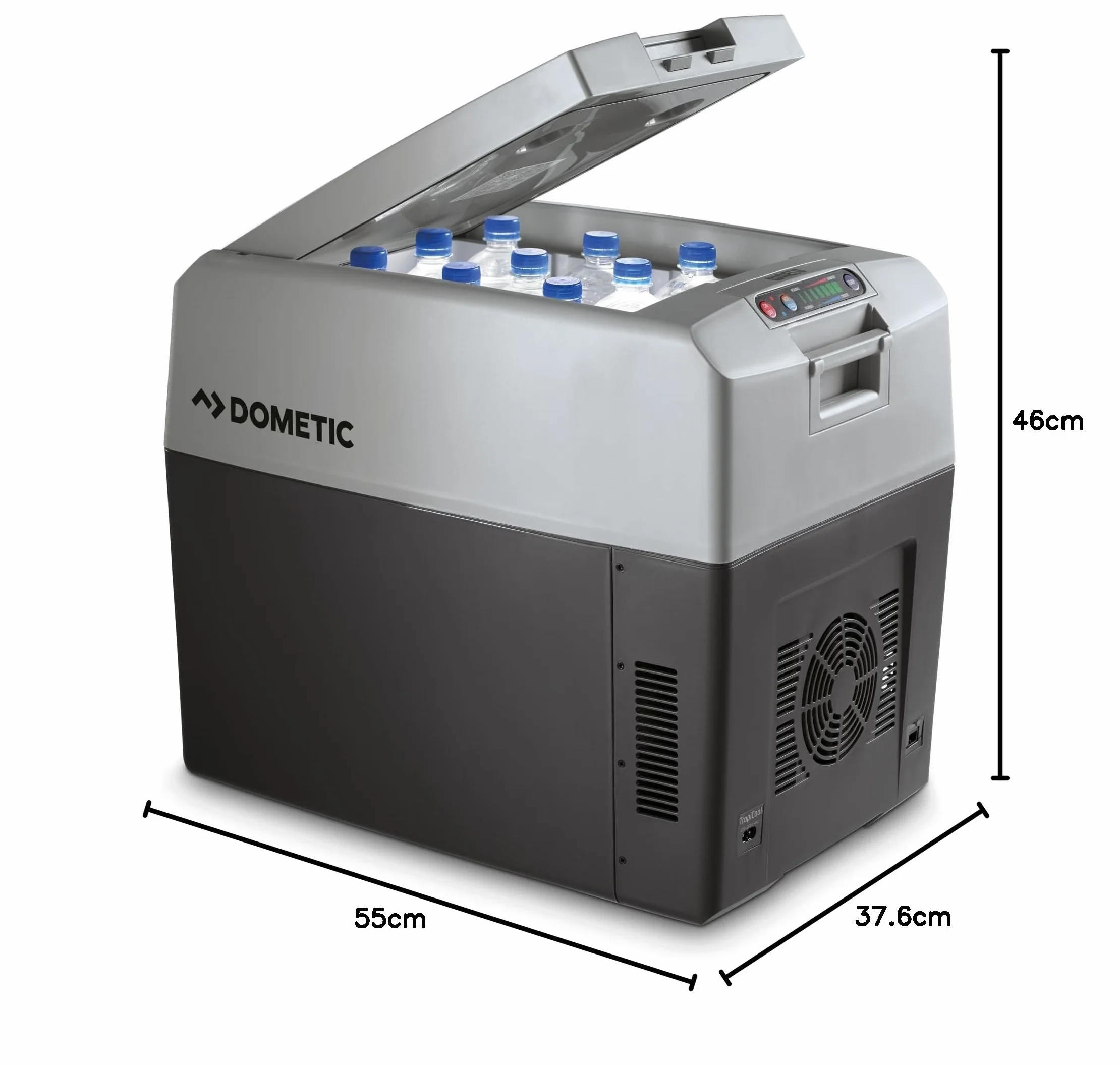 Dometic Tropicool TC 35FL Frigorifero Portatile Elettrico 33 l, Mini Frigo Caldo Freddo per Auto, Camion, Barca e Camper, 12/24 V e 230 V