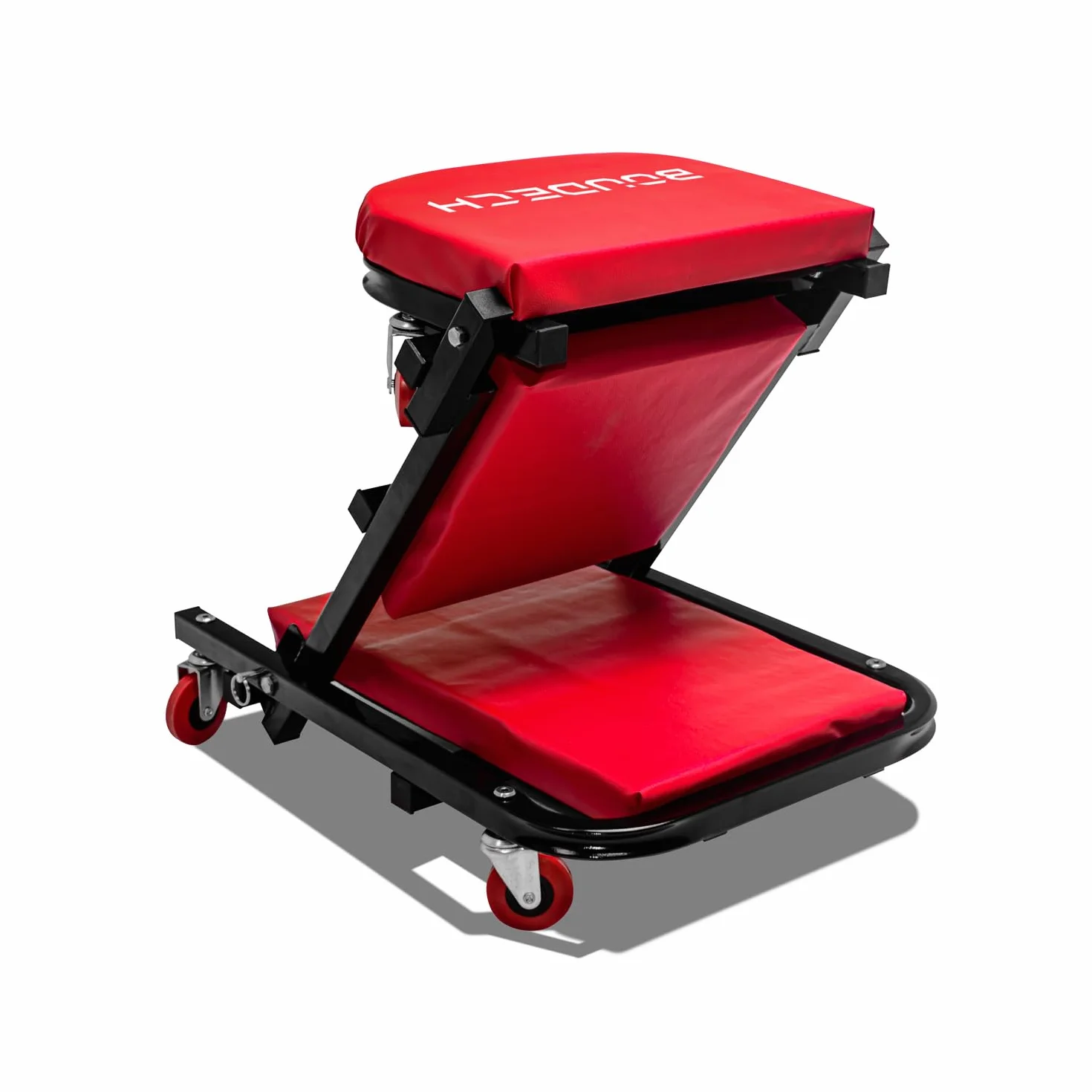 BOUDECH Slug - Carrello sotto Auto e Sgabello Regolabile per Meccanico da Officina 2 in 1