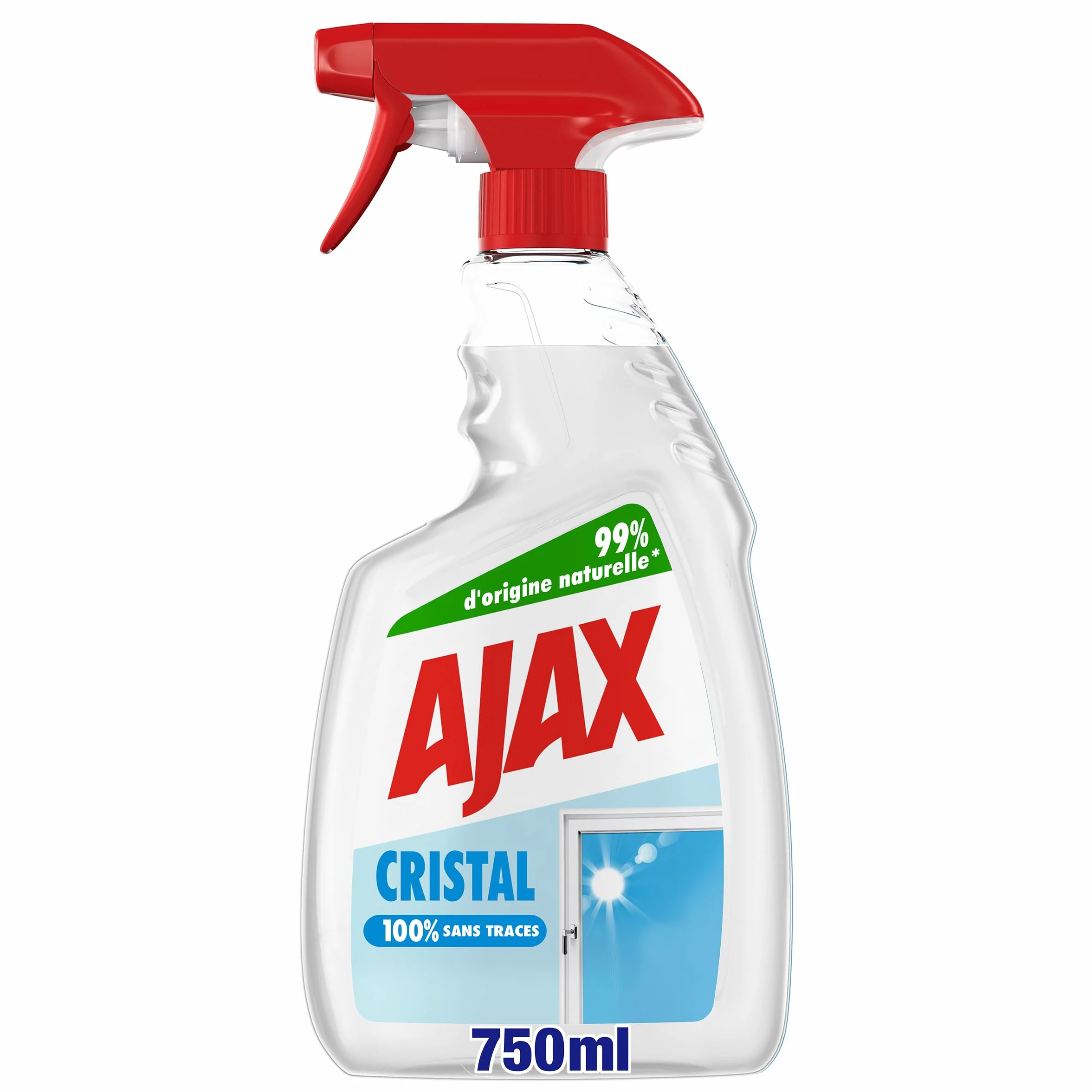 Ajax detergente per vetri spray cristallo 750 ml