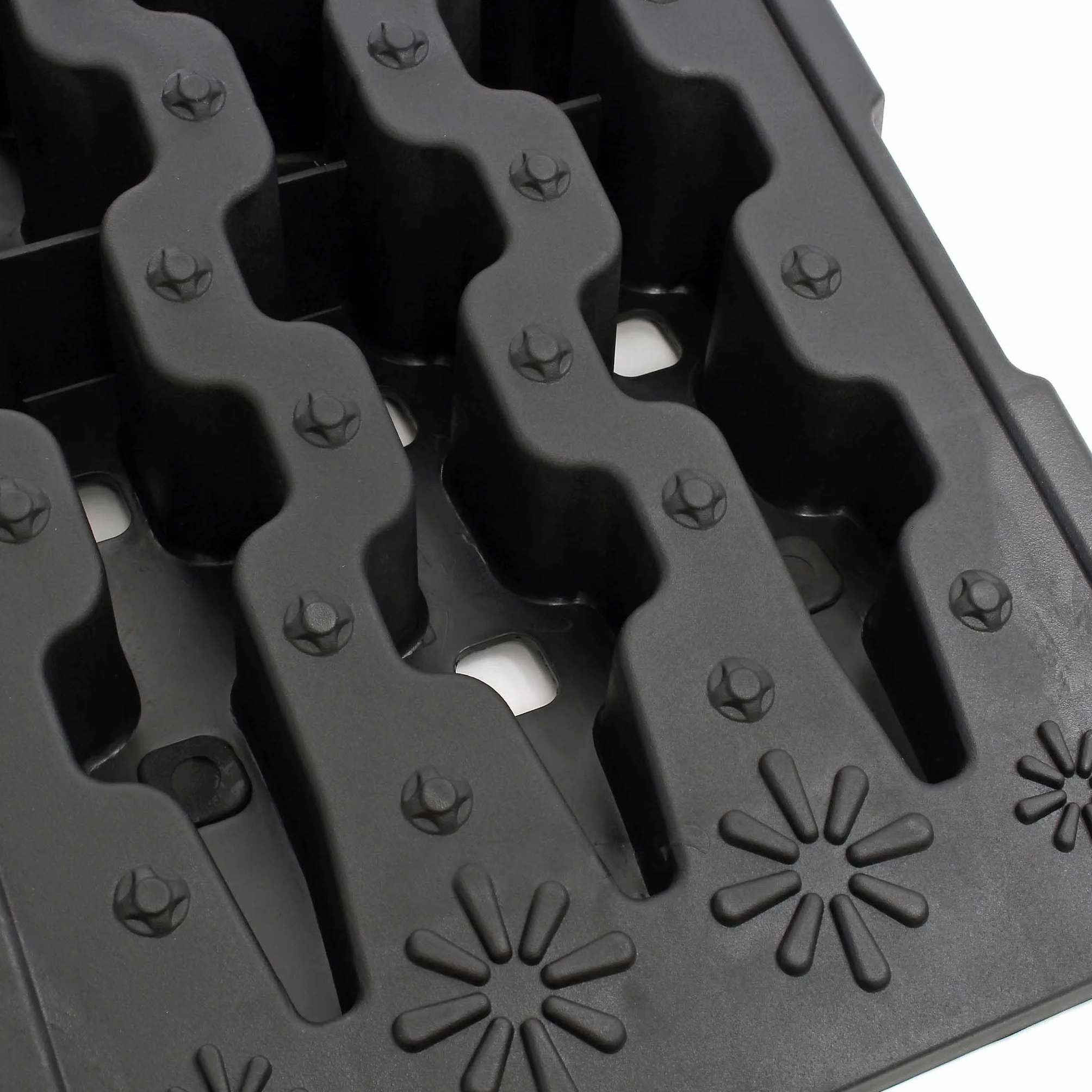 Set 2 Cunei per Camper Auto 90,5x30x21,5cm max 5t Materiale Antiscivolo PP Livellamento Veicolo