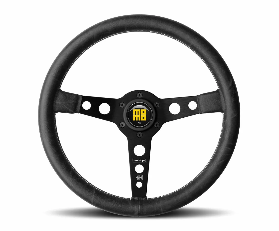 MoMo Volante PROTOTIPO Heritage Blk 350