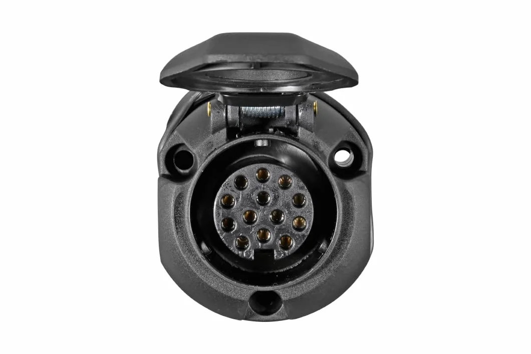 HELLA 8JB 005 949-011 Presa corrente 13A poli con disinserimento retronebbia Spina Contatto a vite nero