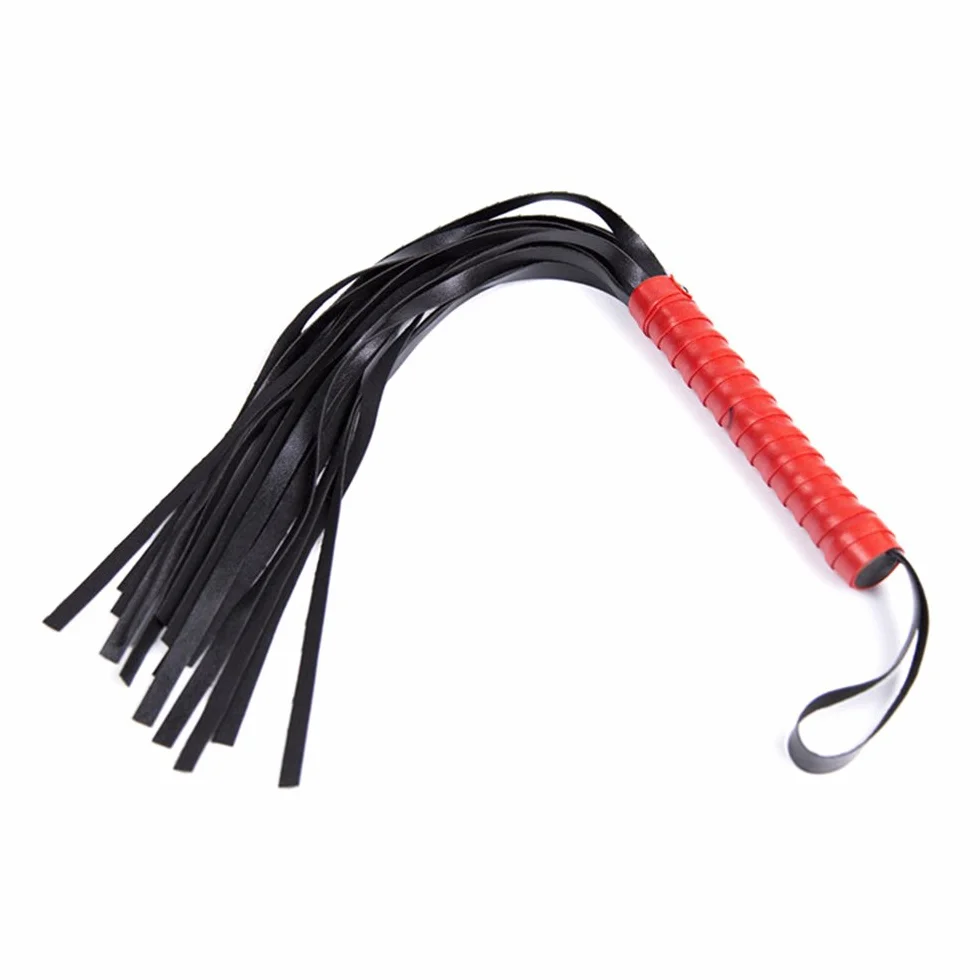 BONDAGERIE® Kit Accessori Completo da 10 pezzi, Manette Cavigliere Corda Collare guinzaglio Frustino