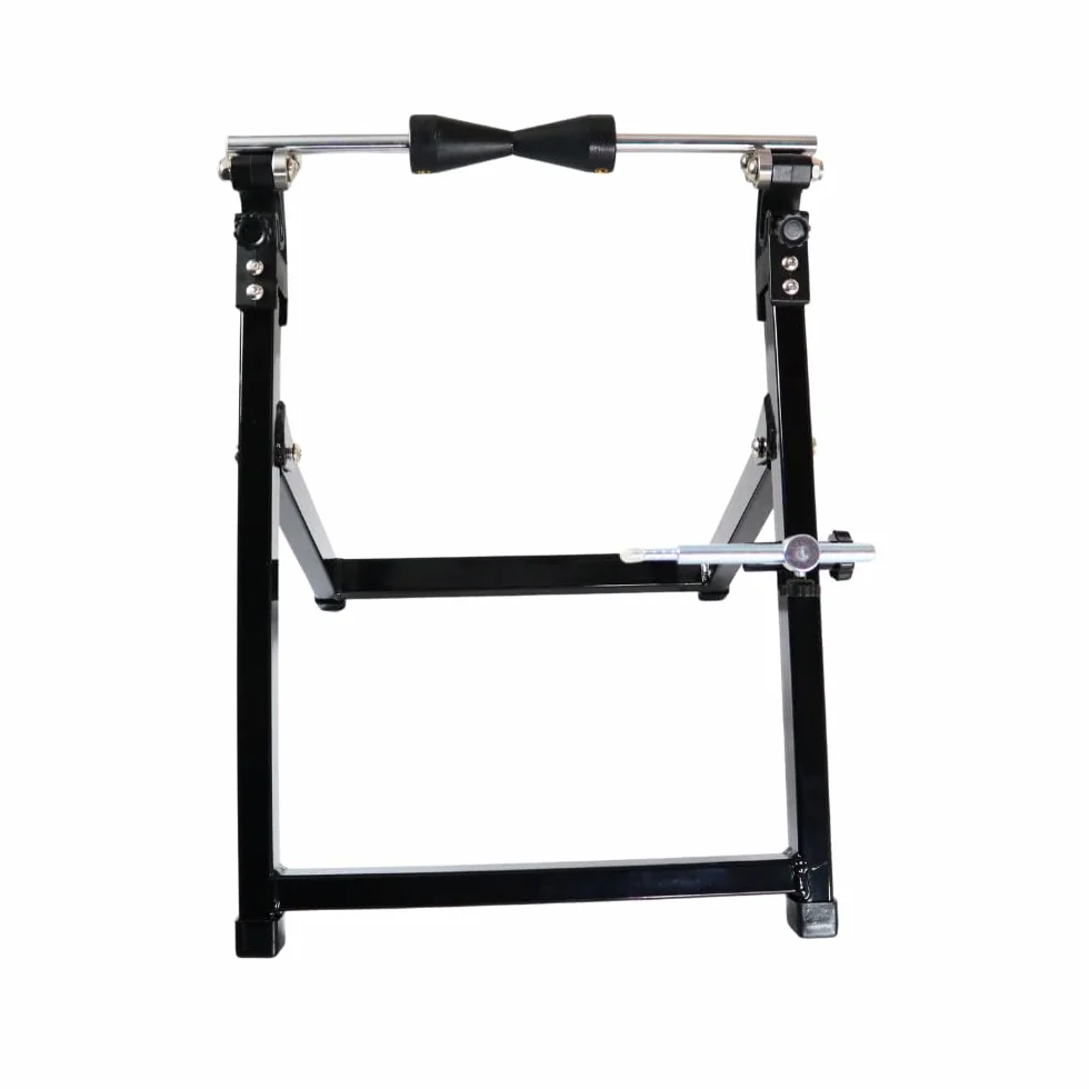 Générique Bilanciatore Treppiede di Gomme per Moto Scooter Universale in Acciaio, Perfetto per Auto-Bilanciamento