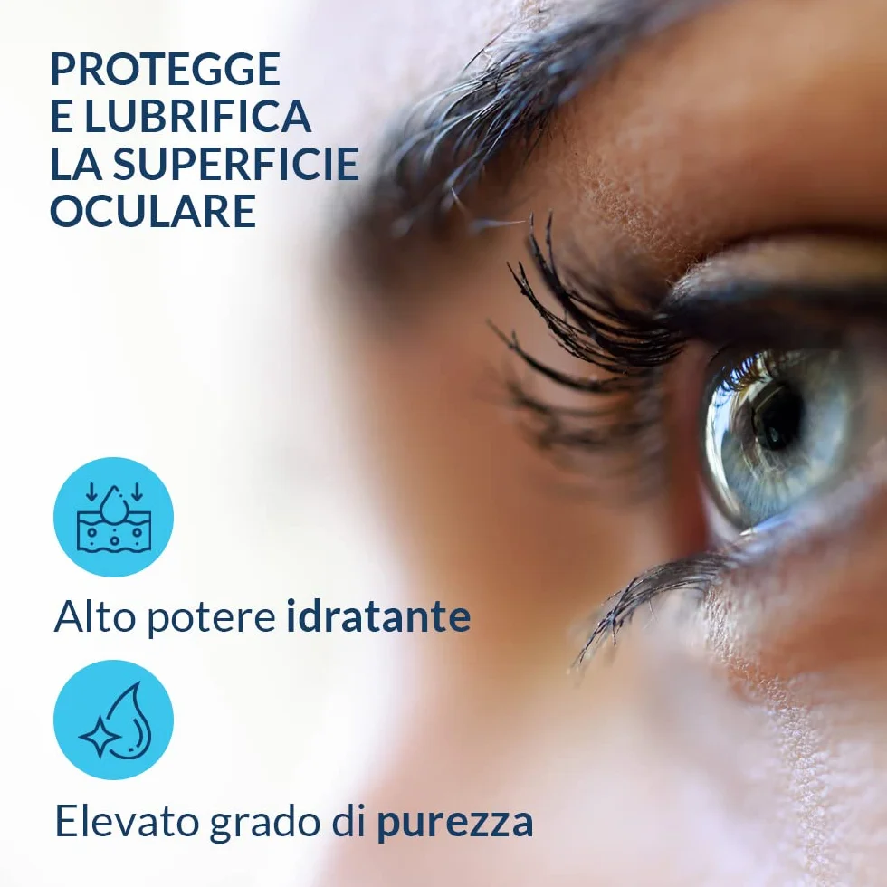 Fidia Farmaceutici Blu Gel A Monodose Soluzione Oftalmica Isotonica Sterile con Acido Ialuronico, 15x0.35 ml