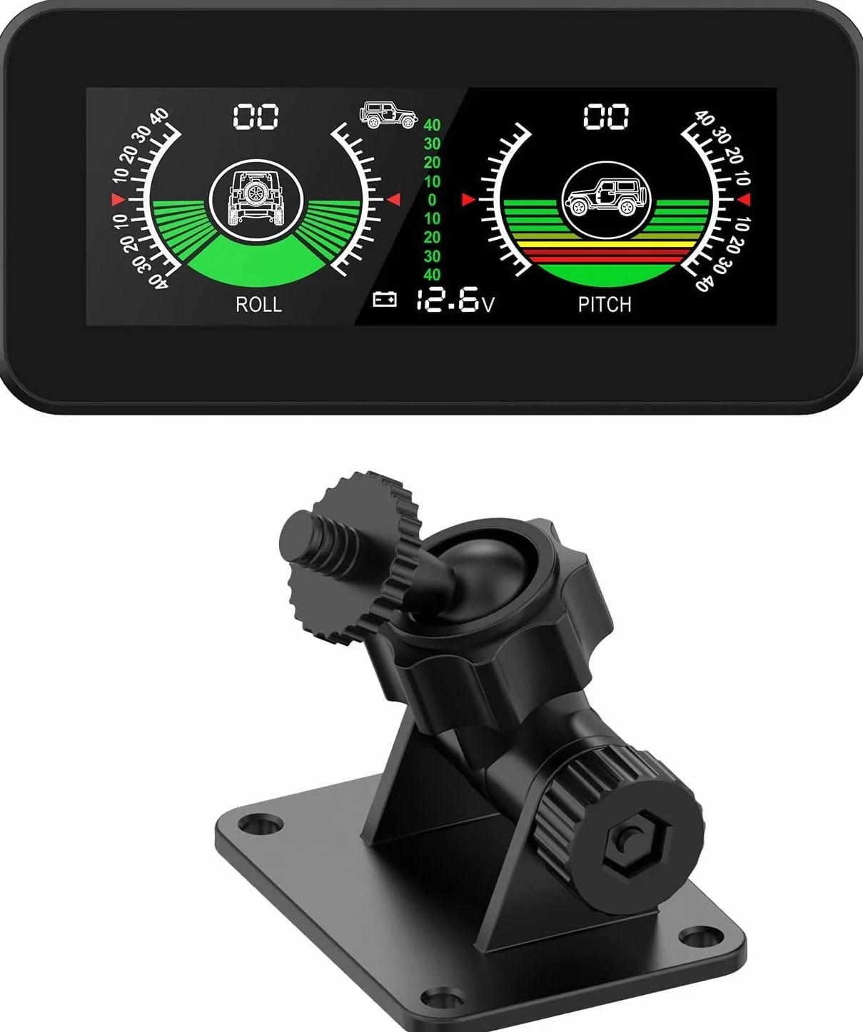 Inclinometro Digitale DC5v-30v 4x4 con Giroscopio Multiasse Integrato per Veicoli Fuoristrada