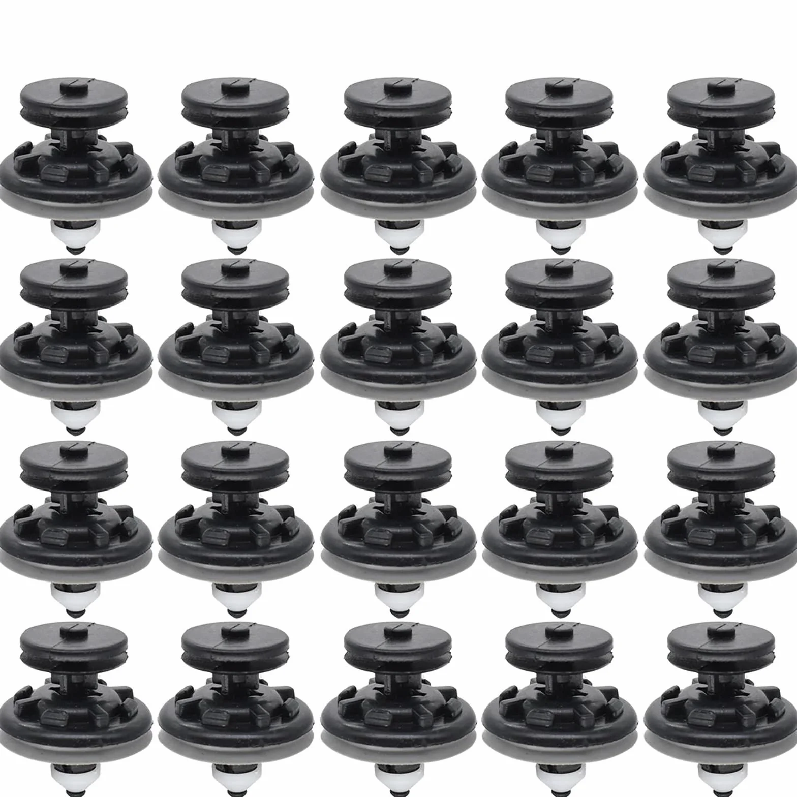 20x Clip for Pannello di Rivestimento della portiera Interna dell'auto 6Q0868243 Compatibile for VW Touran Tiguan Golf Passat Polo Jetta Caddy Audi TT A4 Rivetti di Fissaggio