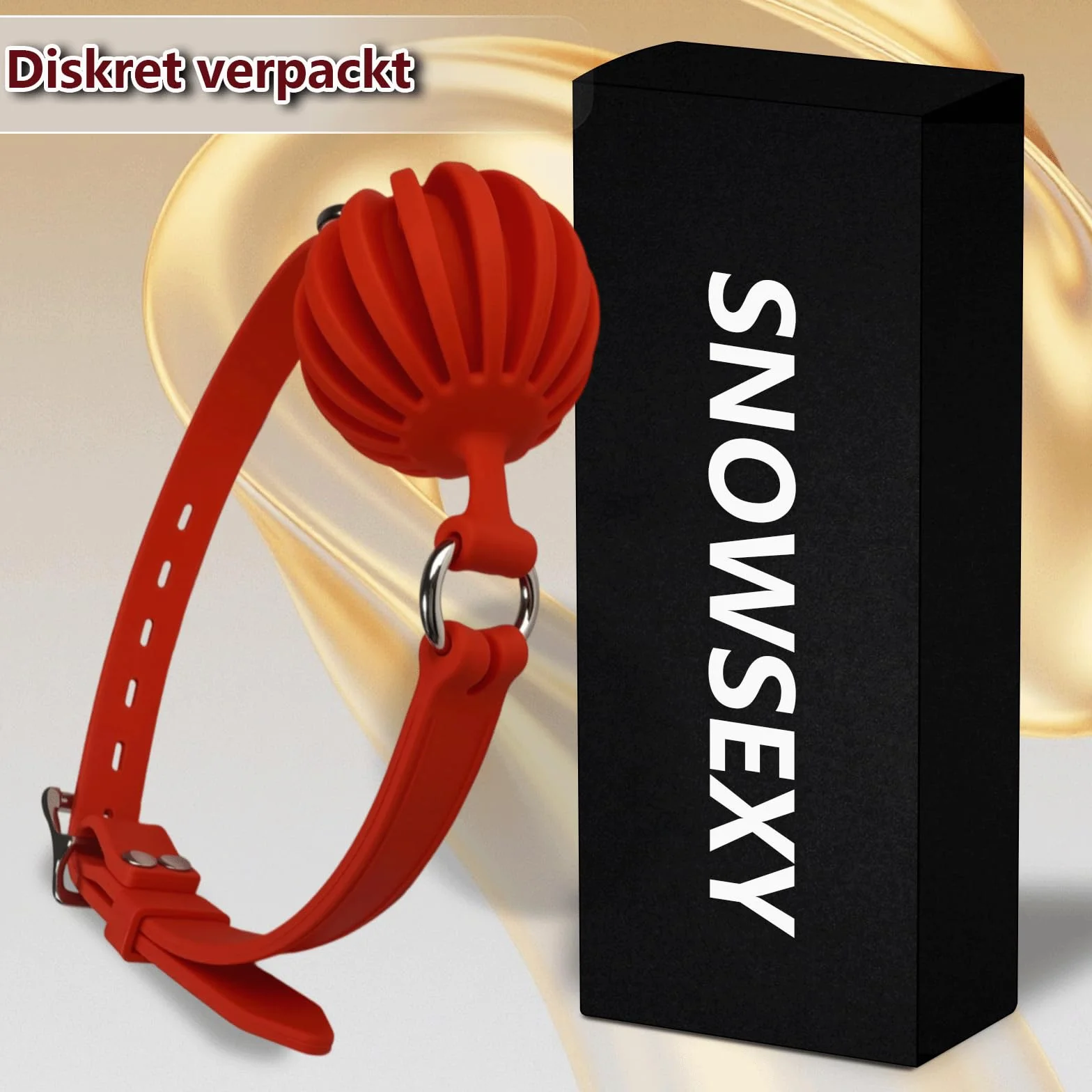 Bocca Gag Bondage Silicone Giocattolo Sessuale Orale Rosso Bdsm Sex Toy Gioco di Coppia Adulti