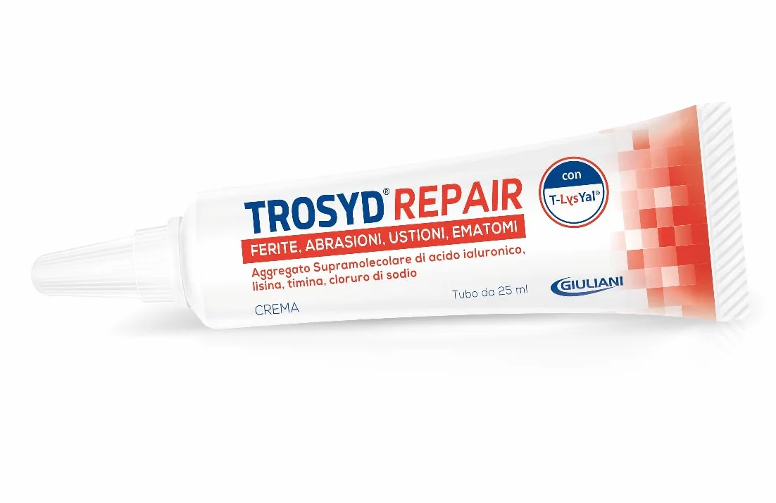 GIULIANI Trosyd Repair 25g Crema Ferite Ustioni Abrasioni Acido Ialuronico Cicatrizzante