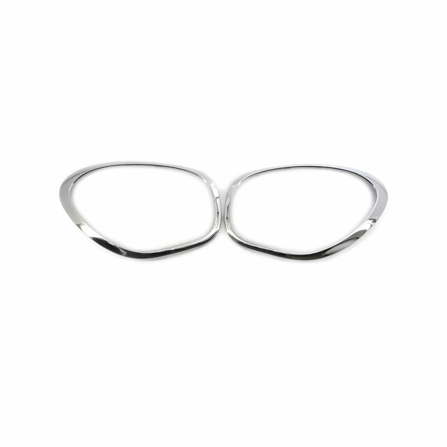 Auto Faro Lente Copertura Per MINI Cooper R60 Countryman S ALL4 2011-2016 Cornice Cromata Fari Anteriori Sinistra Destra