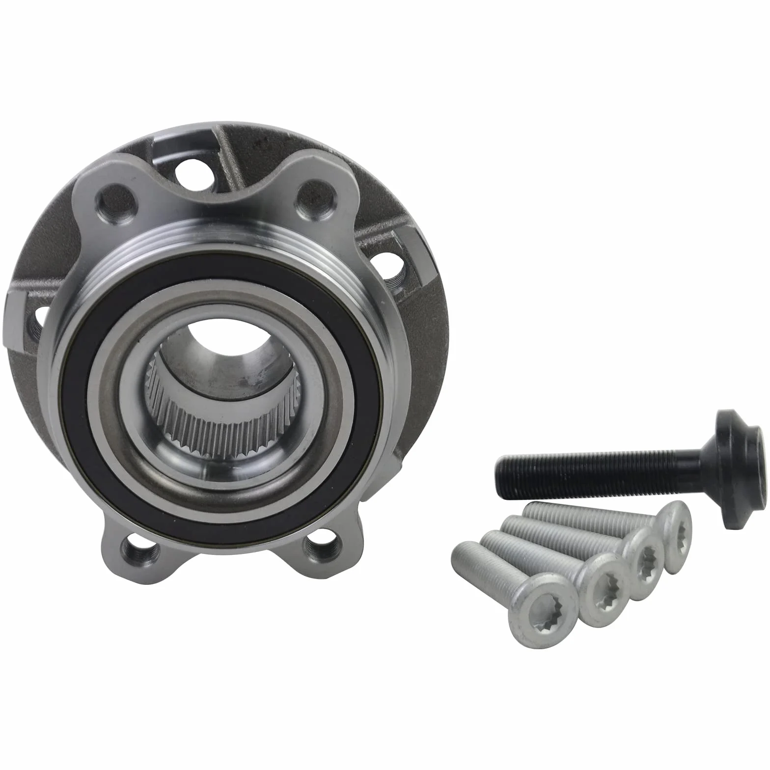Set Cuscinetti Ruota Anteriore Cuscinetto Ruota con Mozzo Ruota Compatibile con A4 A5 A6 A7 A8 Q5 2007-2018 8K2 B8 C7 4G5 4HL 8RB 8K0407613B 4H0498625B