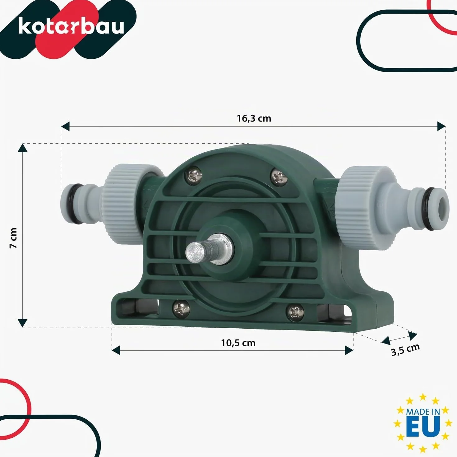Pompa per trapano Kotarbau 4200 ml/min carburante acqua