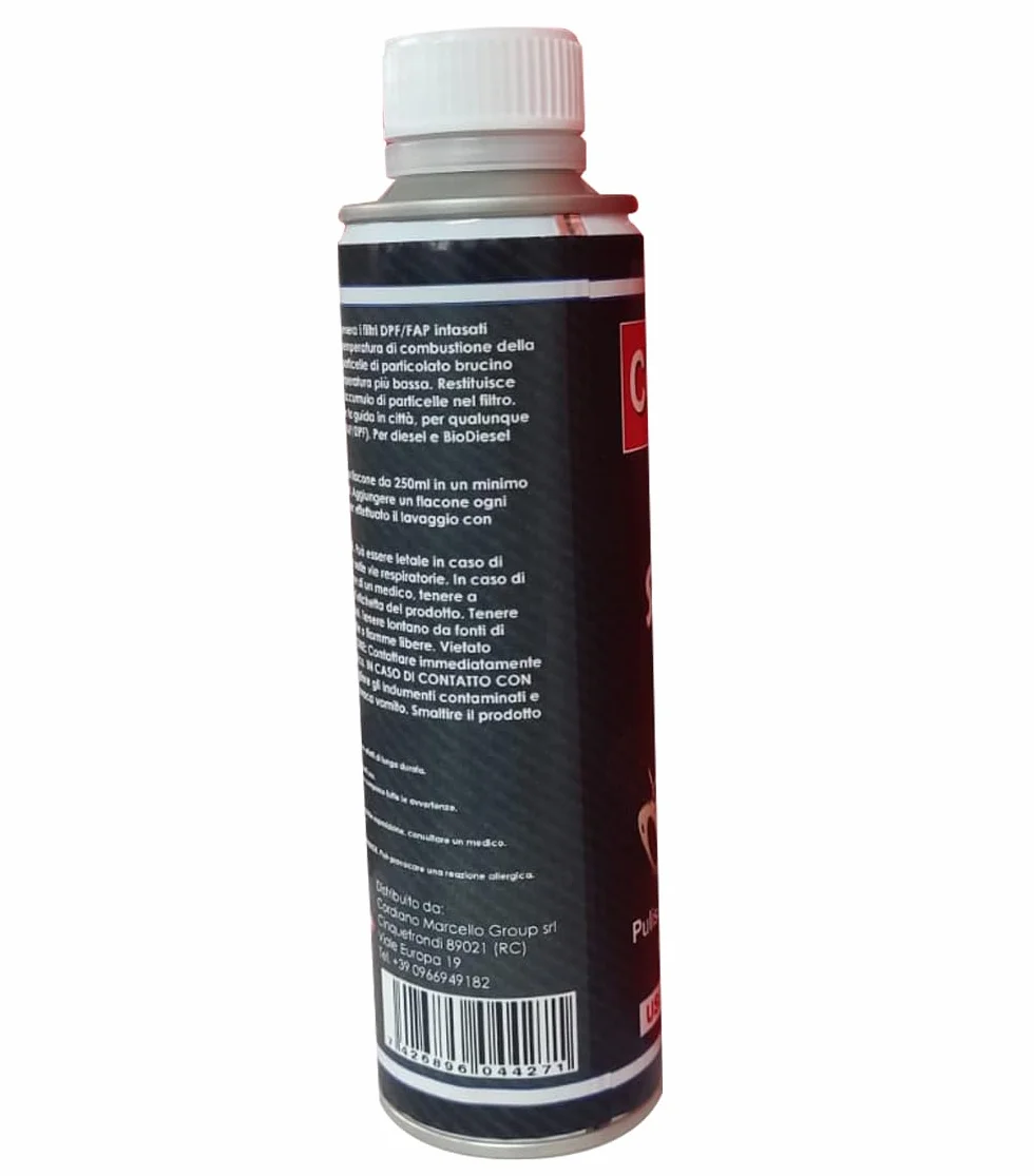 Cormar Diesel Power Plus Pulitore Professionale DPF FAP Serbatoio Additivo Diesel Pulizia Impianto Alimentazione Auto Rigenerazione Filtro Antiparticolato