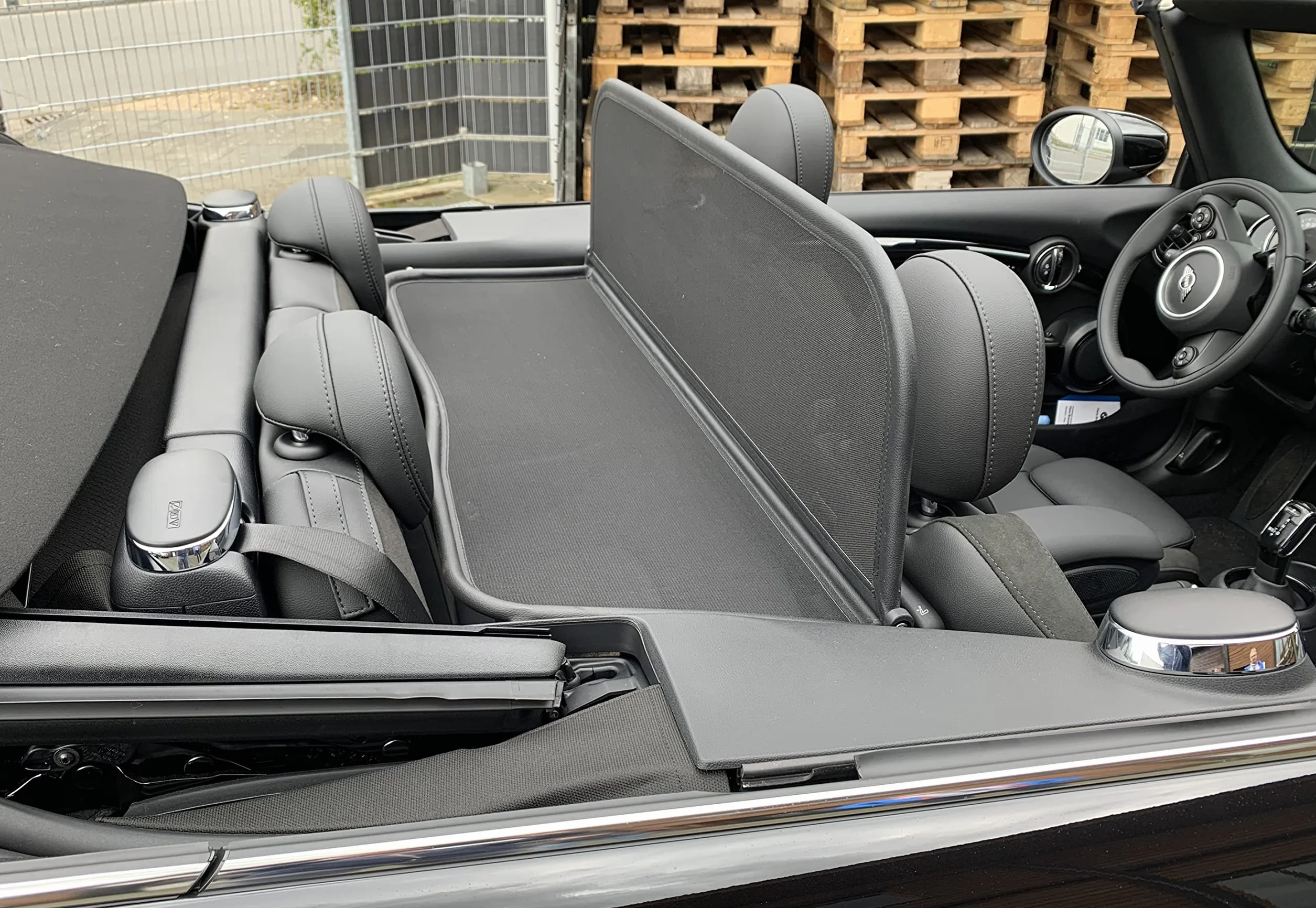 Deflettore antivento per BMW Mini One Cooper F67 Mk IV Cabrio z etui